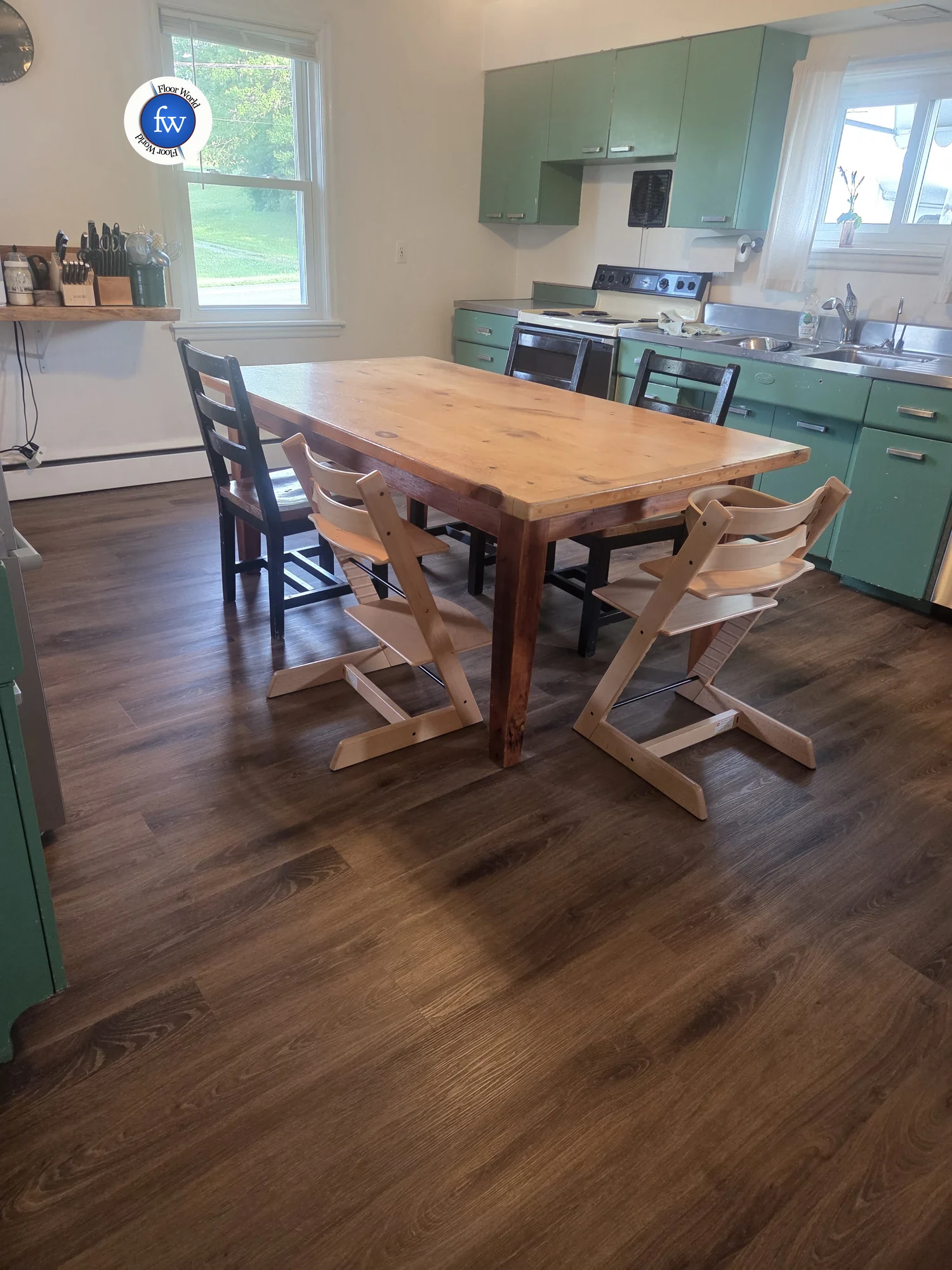 Treehouse Garden Plank · Luxury Vinyl Plank/Tile · Northwood · Longwood Gardens · installed room photo · Floor World Ephrata PA