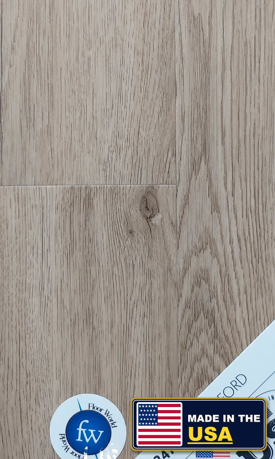 Ashford · LVP / SPC · Chesapeake · FirmFit Pro · flooring sample photo · Floor World Ephrata PA