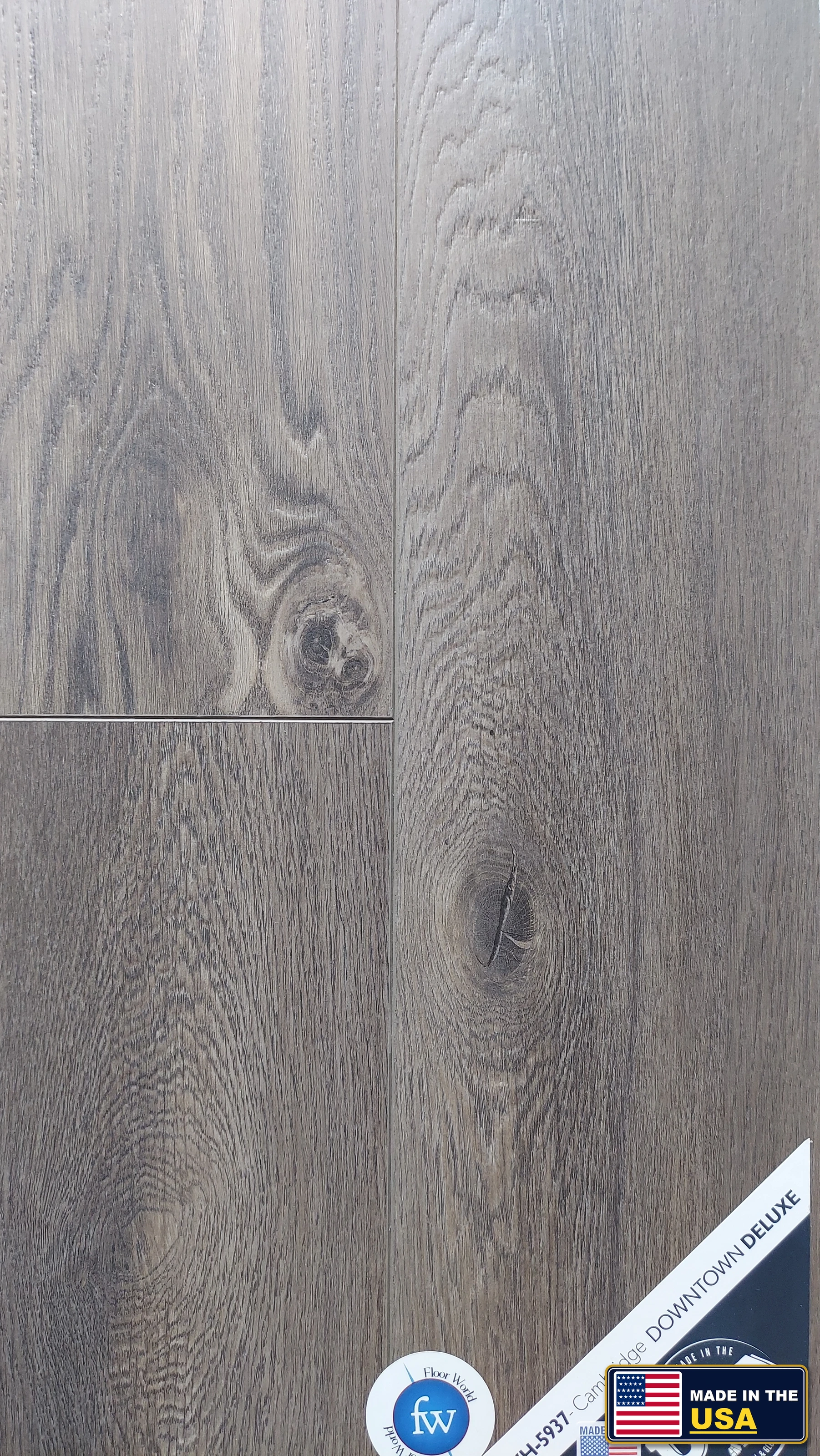Cambridge · LVP / SPC · Chesapeake · FirmFit Downtown · flooring sample photo · Floor World Ephrata PA