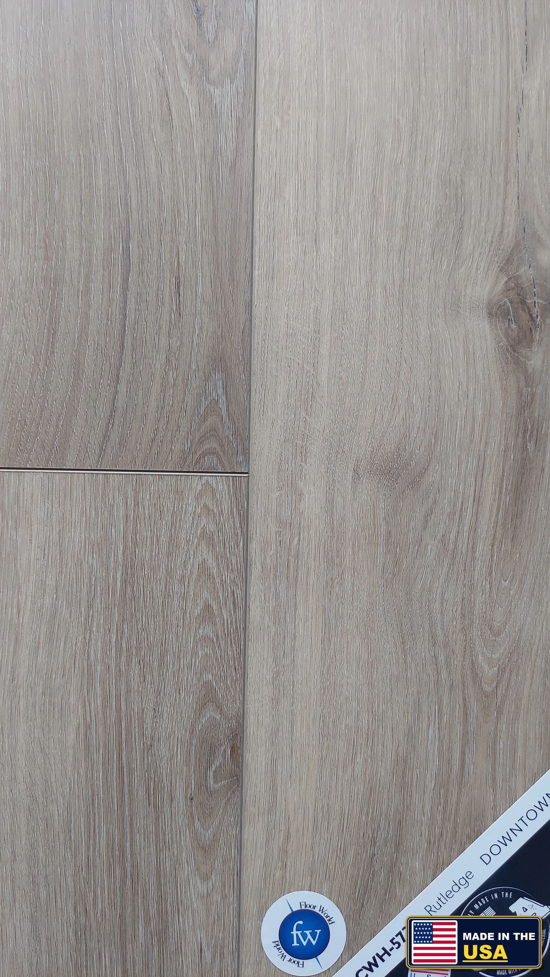 Rutledge · LVP / SPC · Chesapeake · FirmFit Downtown · flooring sample photo · Floor World Ephrata PA