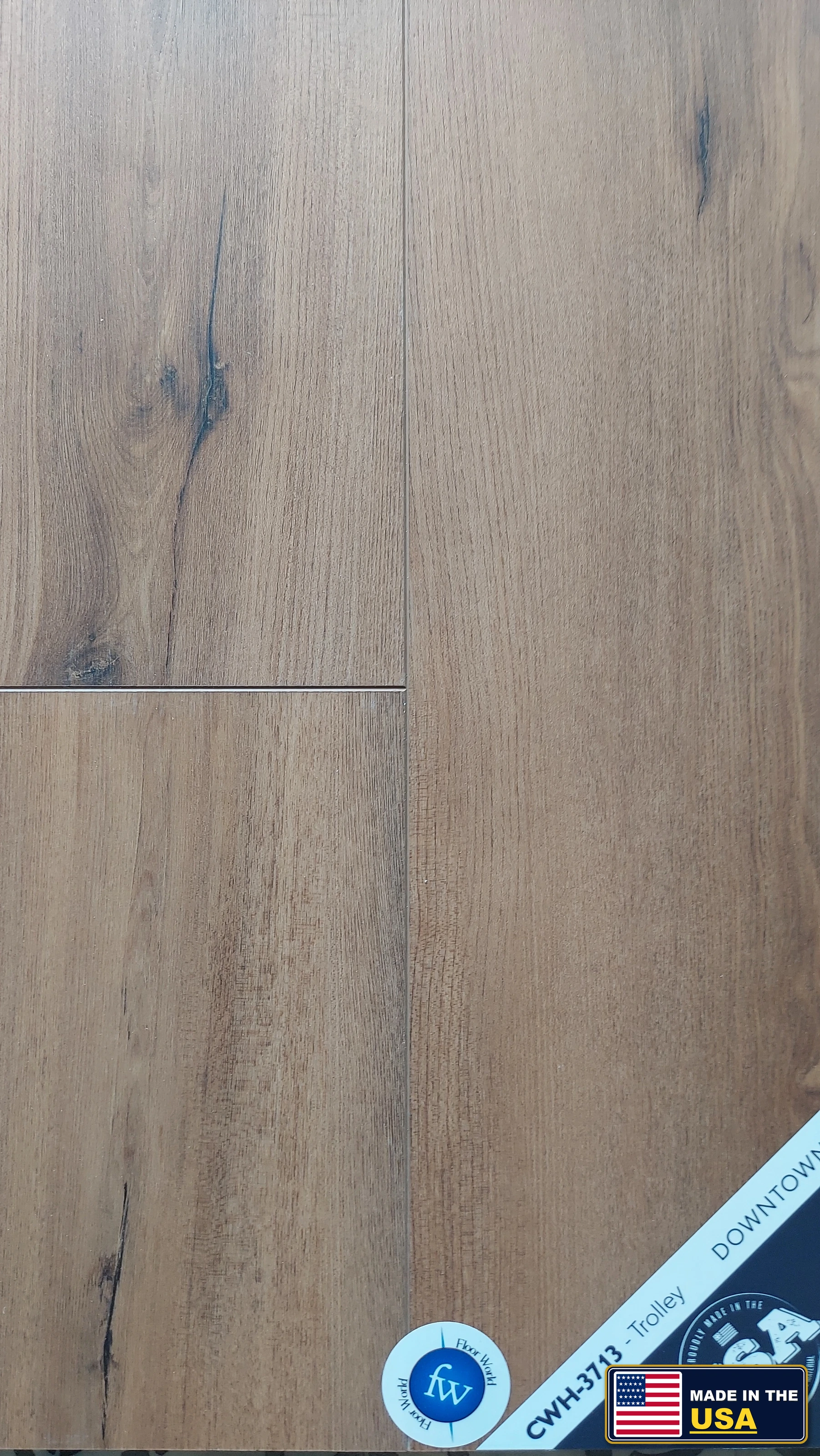 Trolley · LVP / SPC · Chesapeake · FirmFit Downtown · flooring sample photo · Floor World Ephrata PA