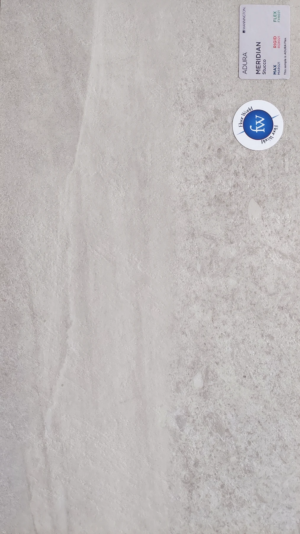 Stucco · Luxury Vinyl Plank/Tile · Mannington · Adura · flooring sample photo · Floor World Ephrata PA