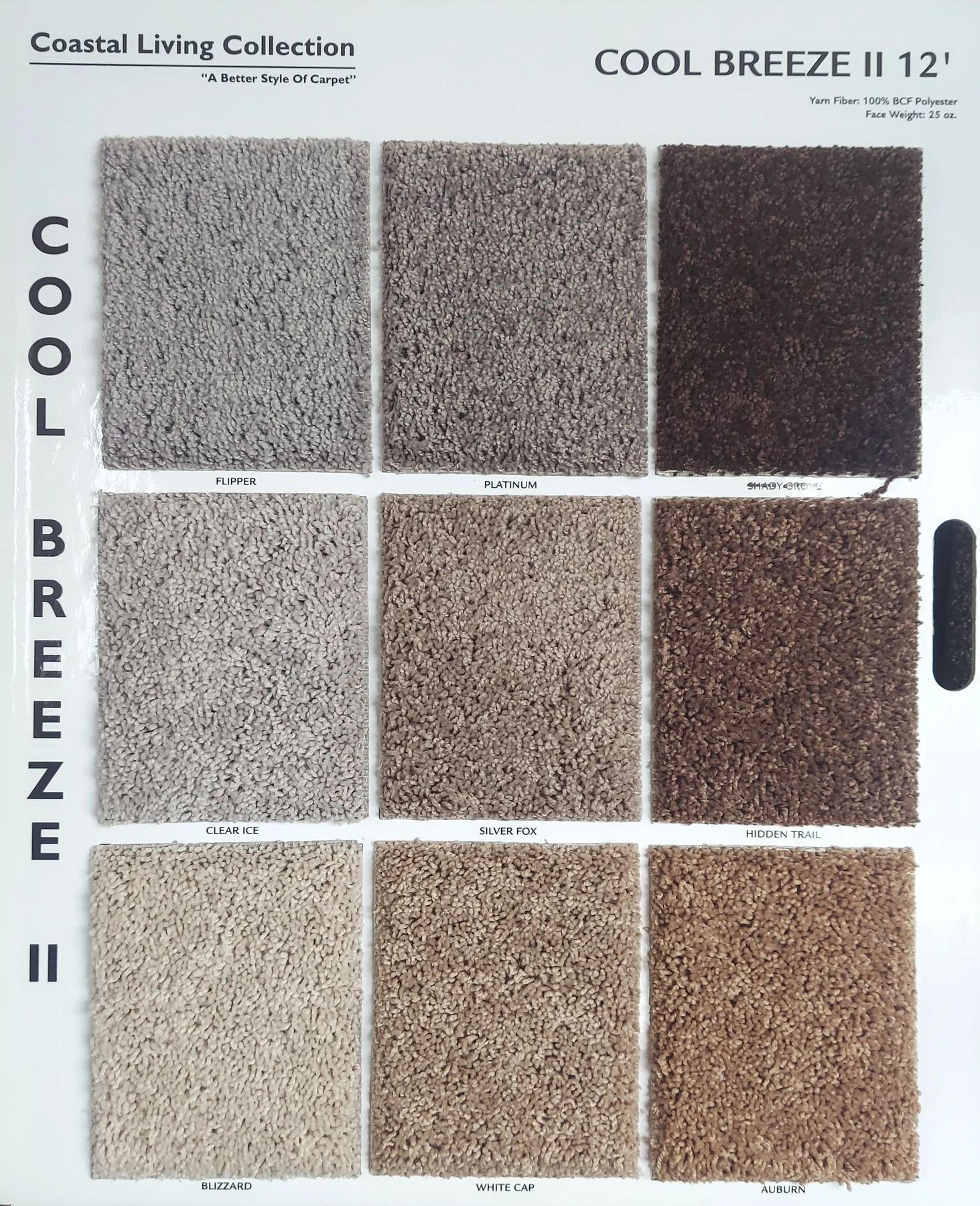 Cool Breeze II · Carpet · Northwood · Coastal Living · flooring sample photo · Floor World Ephrata PA