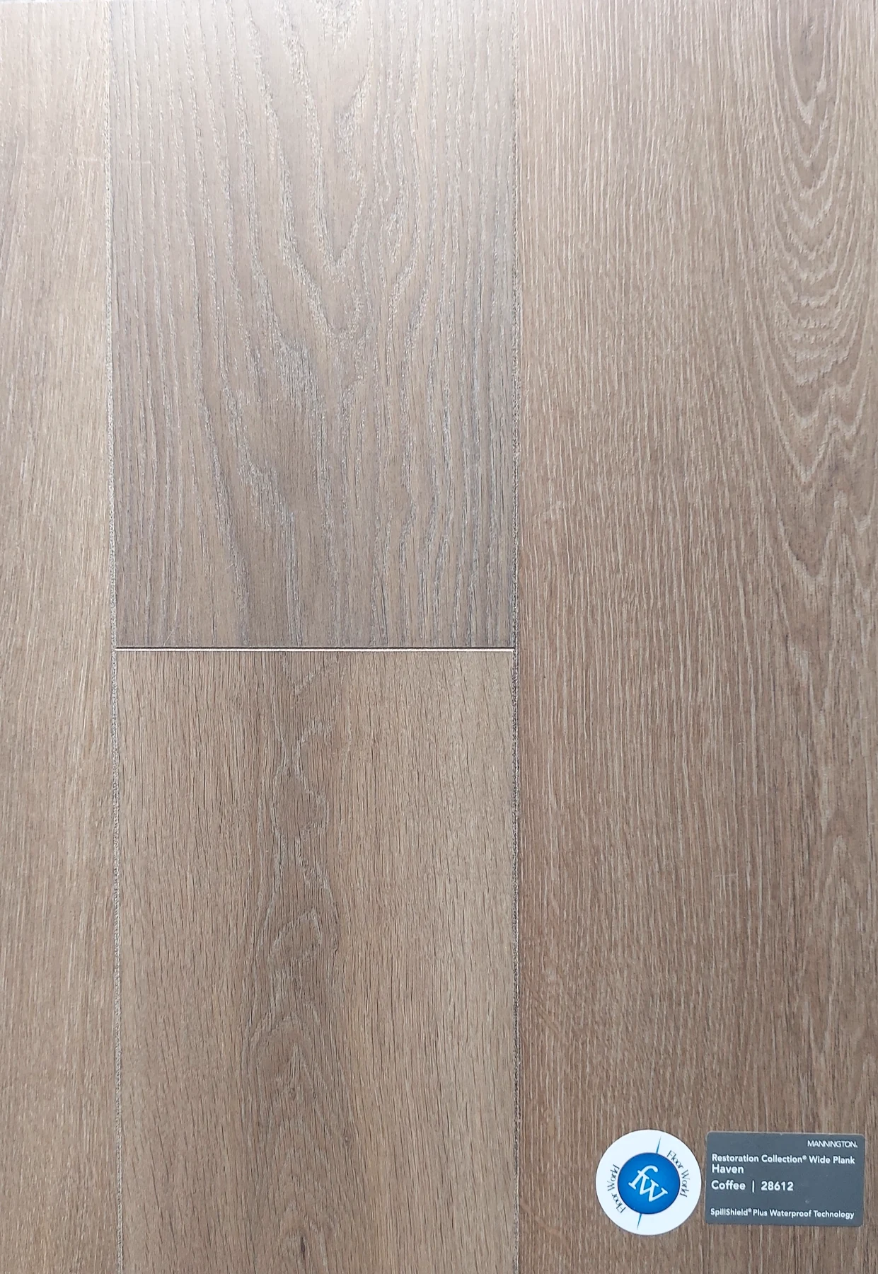 Coffee Haven · Laminate · Mannington · Restorations · flooring sample photo · Floor World Ephrata PA