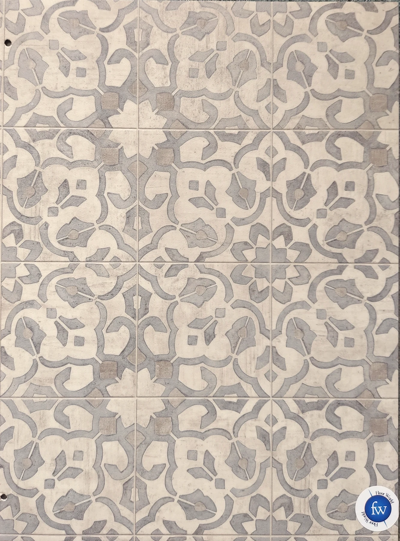 Pewter Filigree · Sheet Vinyl · Mannington · Mannington Sheet Vinyl · flooring sample photo · Floor World Ephrata PA