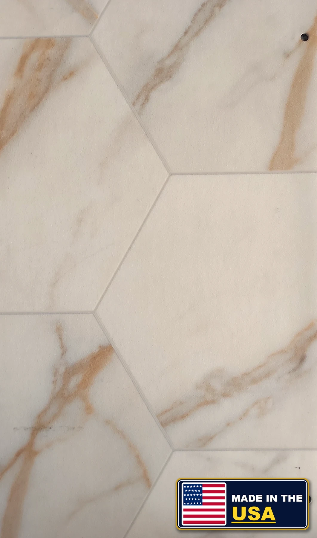 Ivory Carrara · Sheet Vinyl · Mannington · Mannington Sheet Vinyl · flooring sample photo · Floor World Ephrata PA