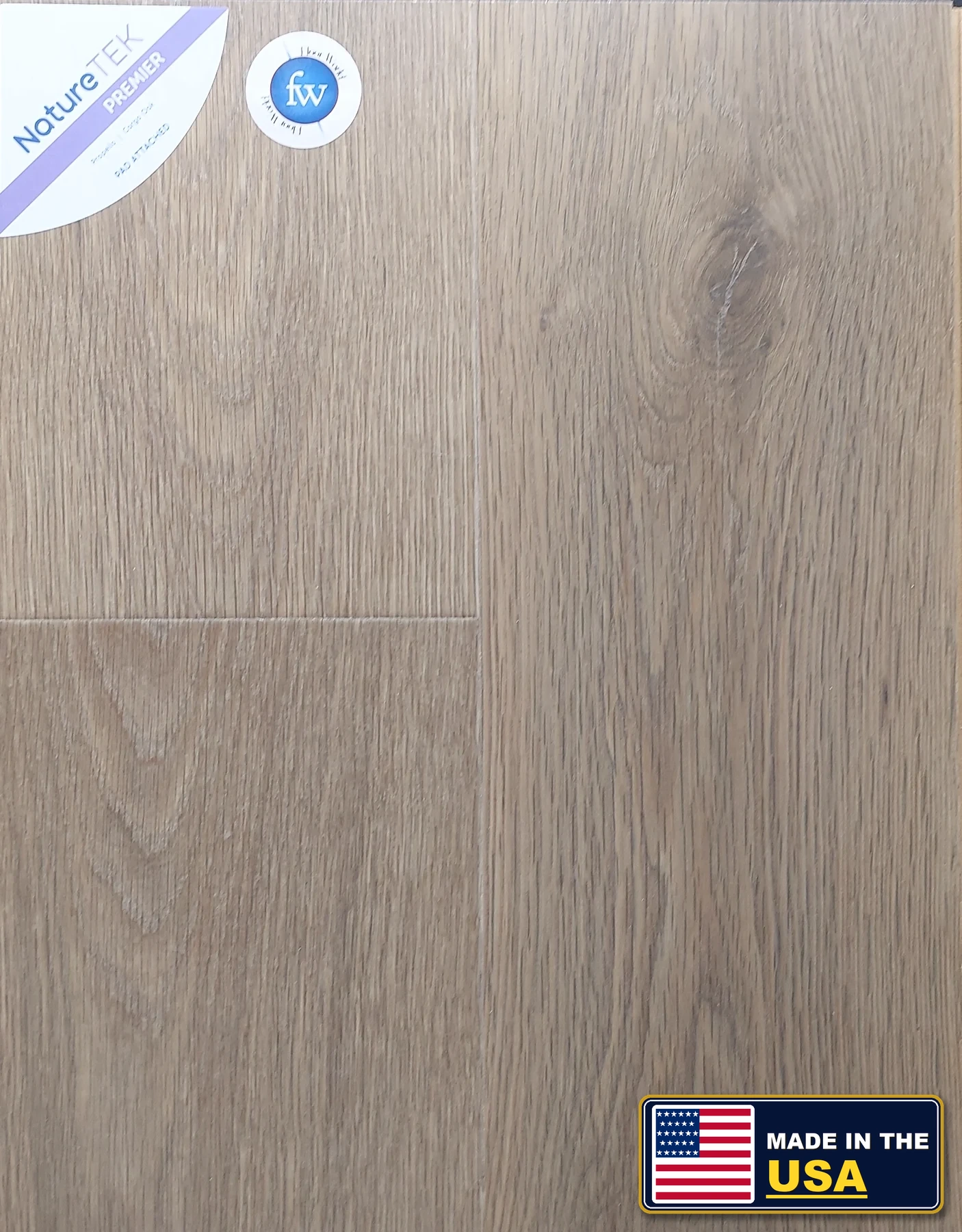 Cargo Oak Propello · Laminate · Quick-Step · NatureTek · flooring sample photo · Floor World Ephrata PA