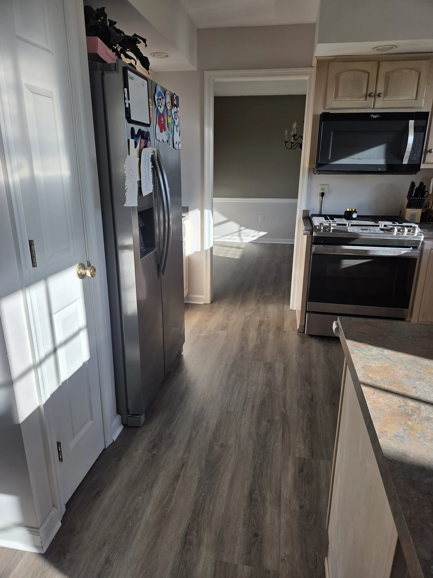 Harvest Moon · Luxury Vinyl Plank/Tile · Northwood · Longwood Gardens · installed room photo · Floor World Ephrata PA
