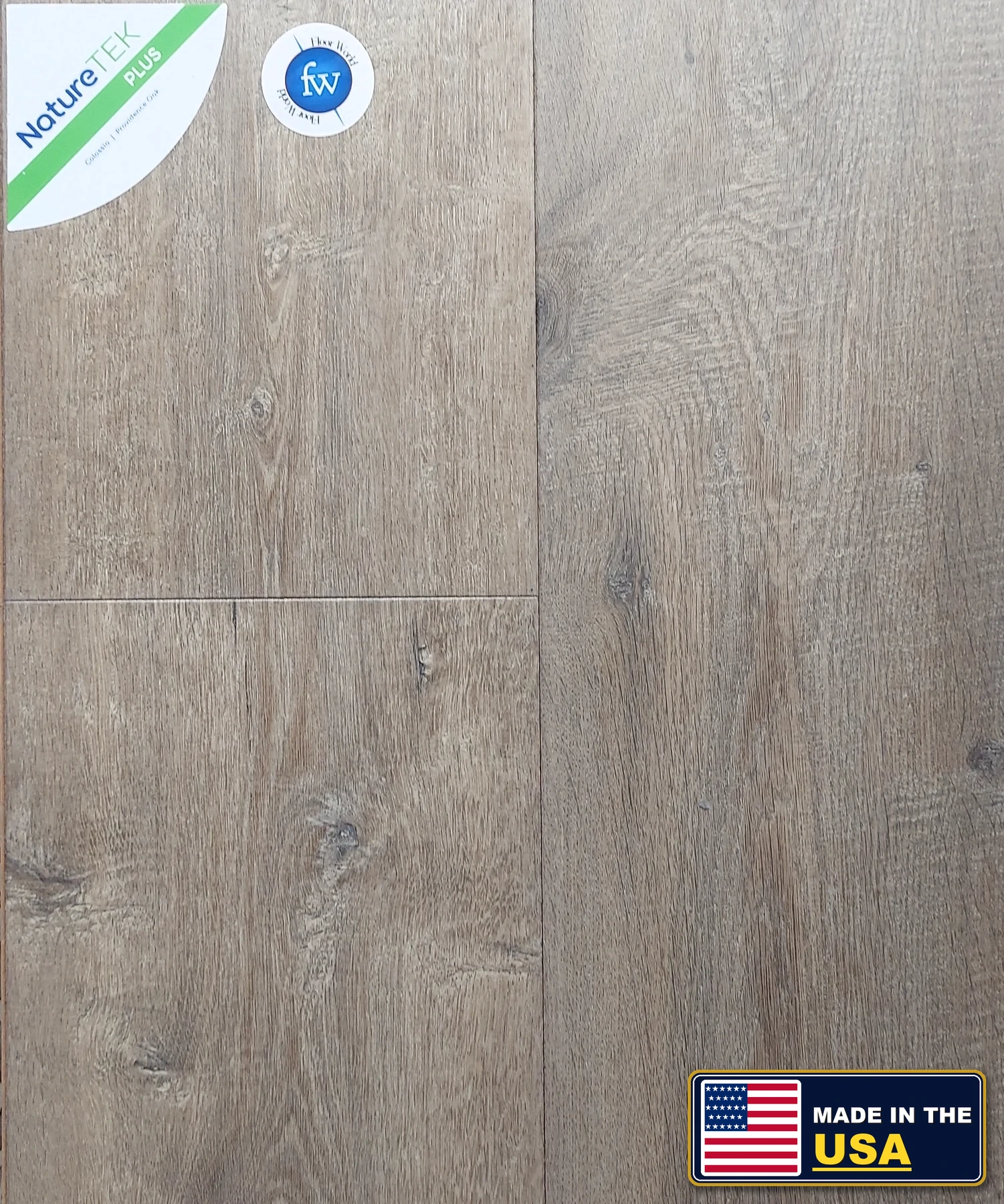 Providence Oak Colossia XXL · Laminate · Quick-Step · NatureTek · flooring sample photo · Floor World Ephrata PA