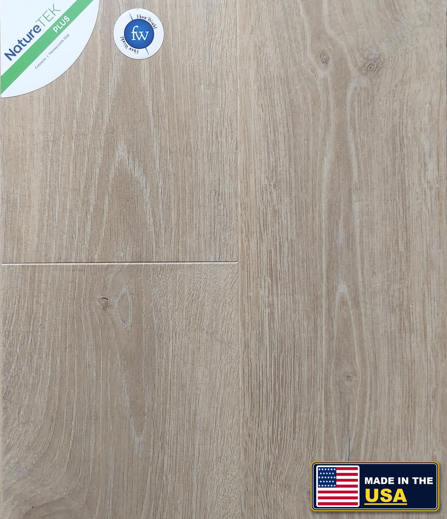 Honeycomb Oak Colossia XXL · Laminate · Quick-Step · NatureTek · flooring sample photo · Floor World Ephrata PA