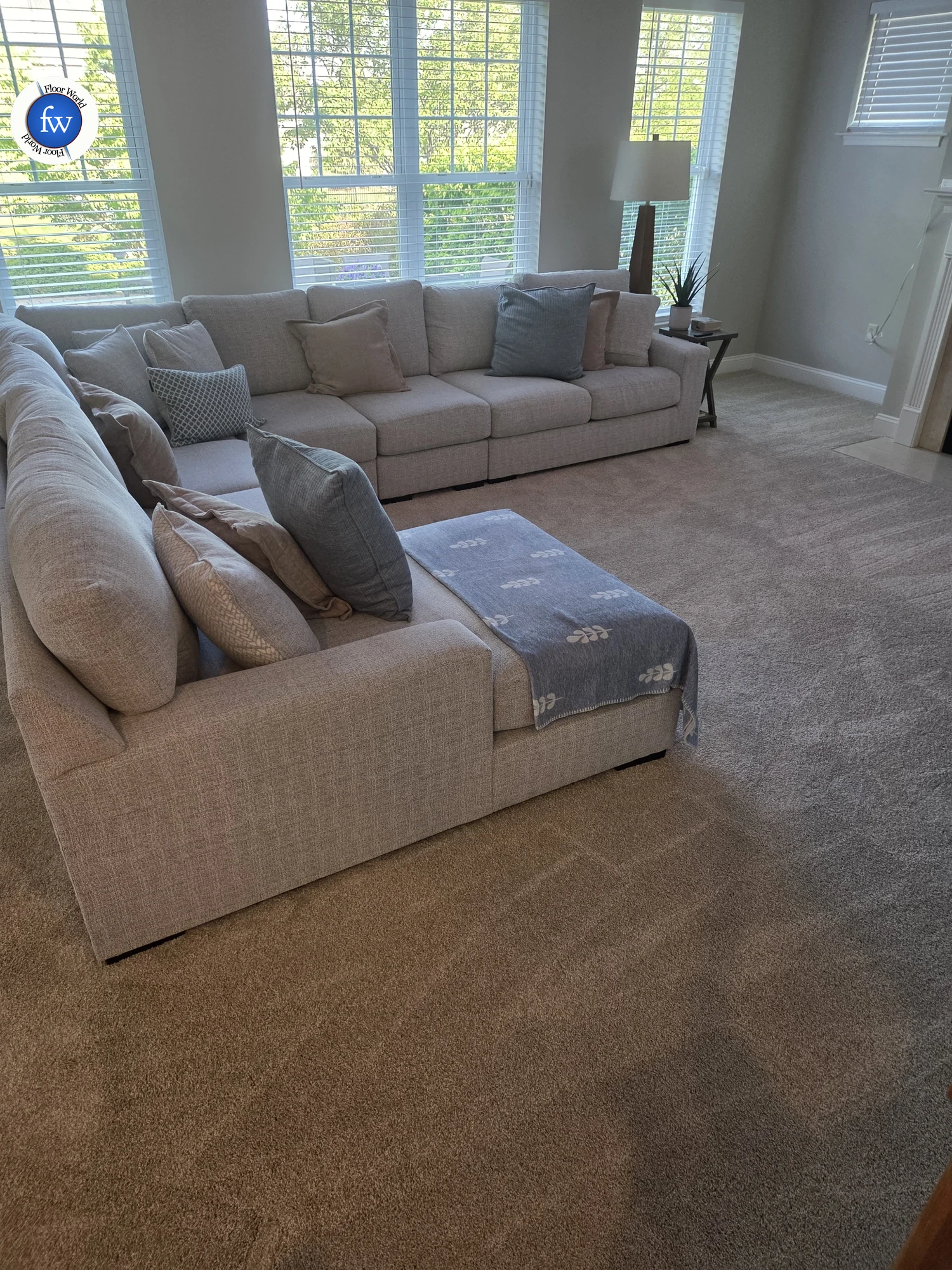 Grand Outlook · Carpet · Shaw · Pet Perfect Plus · installed room photo · Floor World Ephrata PA