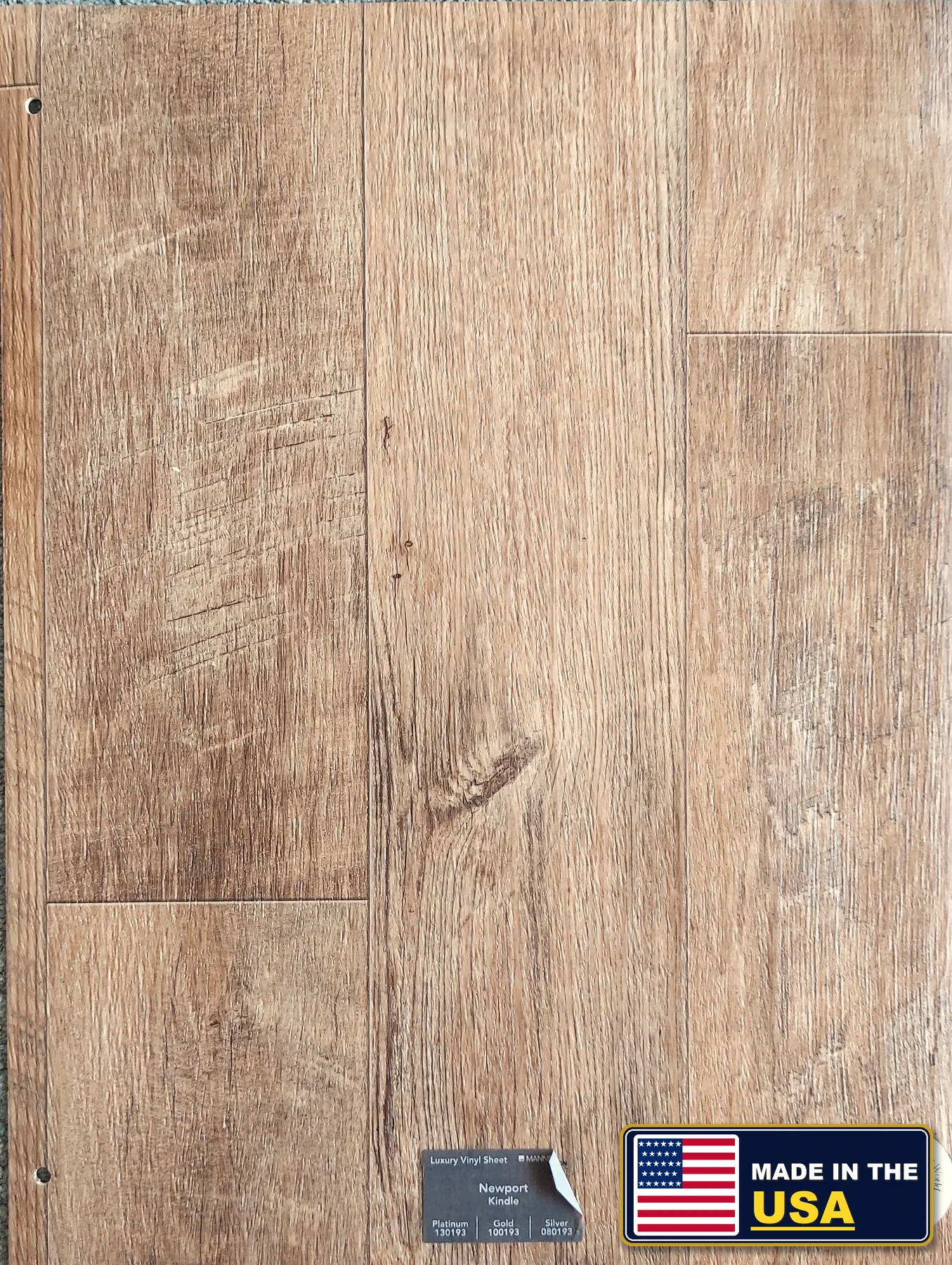 Kindle Newport · Sheet Vinyl · Mannington · Mannington Sheet Vinyl · flooring sample photo · Floor World Ephrata PA
