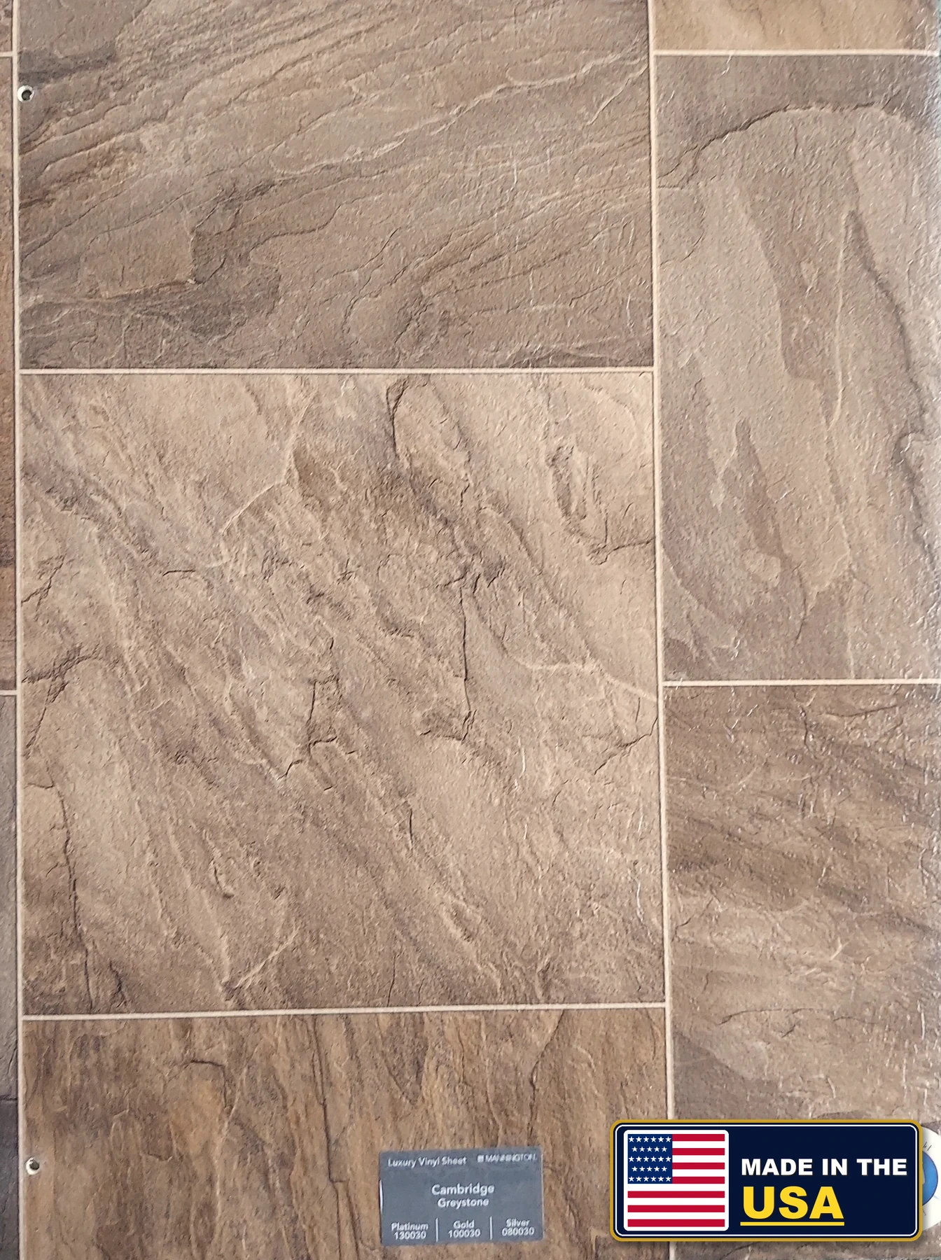 Greystone Cambridge · Sheet Vinyl · Mannington · Mannington Sheet Vinyl · flooring sample photo · Floor World Ephrata PA