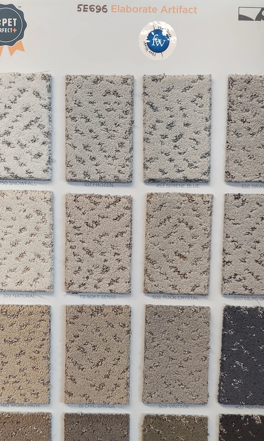 Elaborate Artifact · Carpet · Shaw · Pet Perfect Plus · flooring sample photo · Floor World Ephrata PA