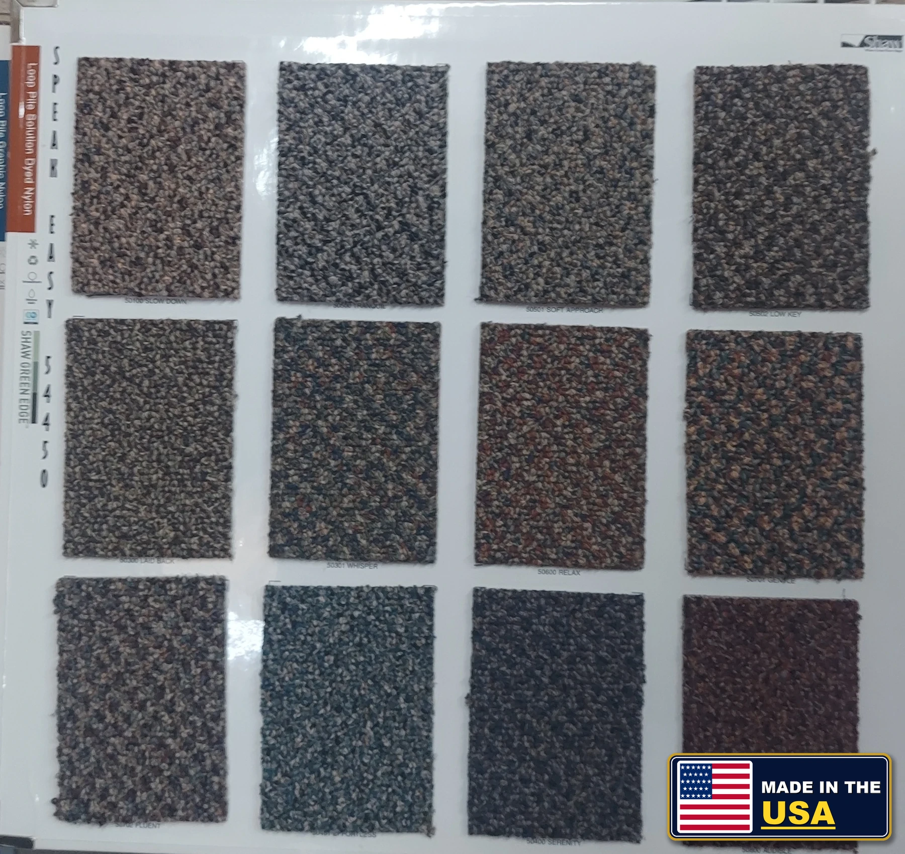 Speak Easy Philadelphia Commercial · Commercial Carpet · Shaw · Philadelphia Commercial · flooring sample photo · Floor World Ephrata PA