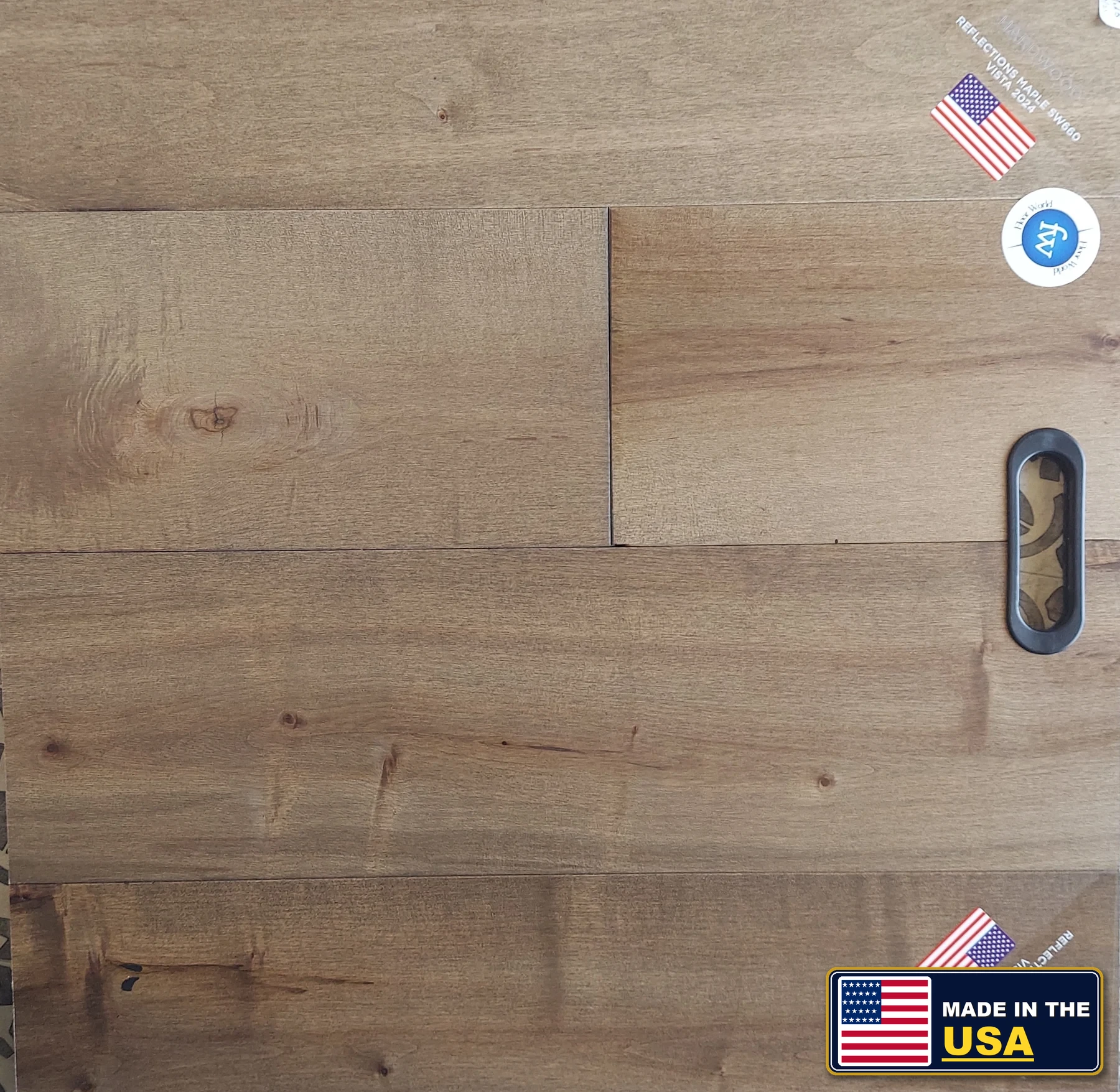 Vista Reflections Maple · Hardwood · Shaw · Reflections Maple · flooring sample photo · Floor World Ephrata PA