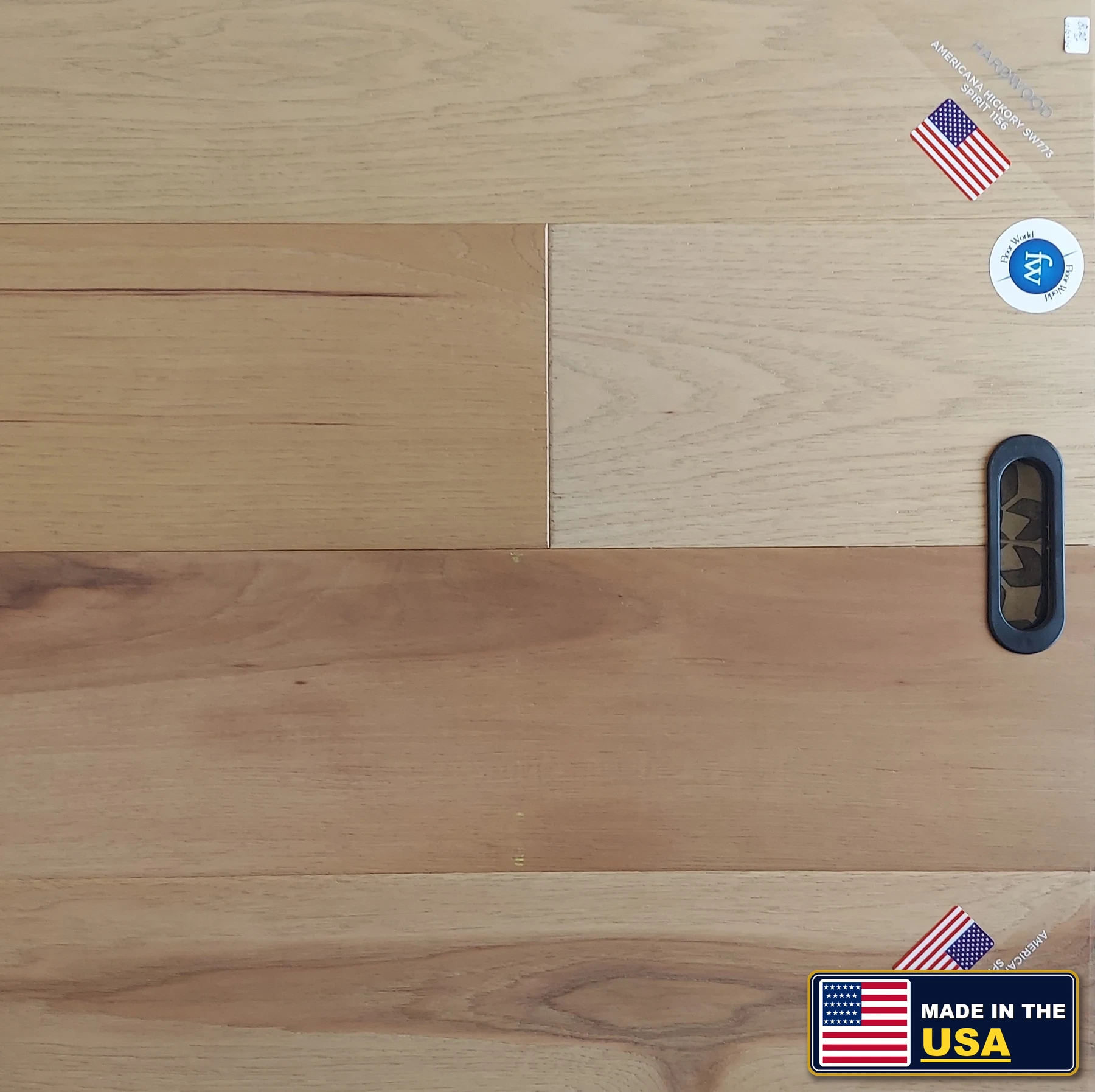 Spirit Americana Hickory · Hardwood · Shaw · Americana Hickory · flooring sample photo · Floor World Ephrata PA
