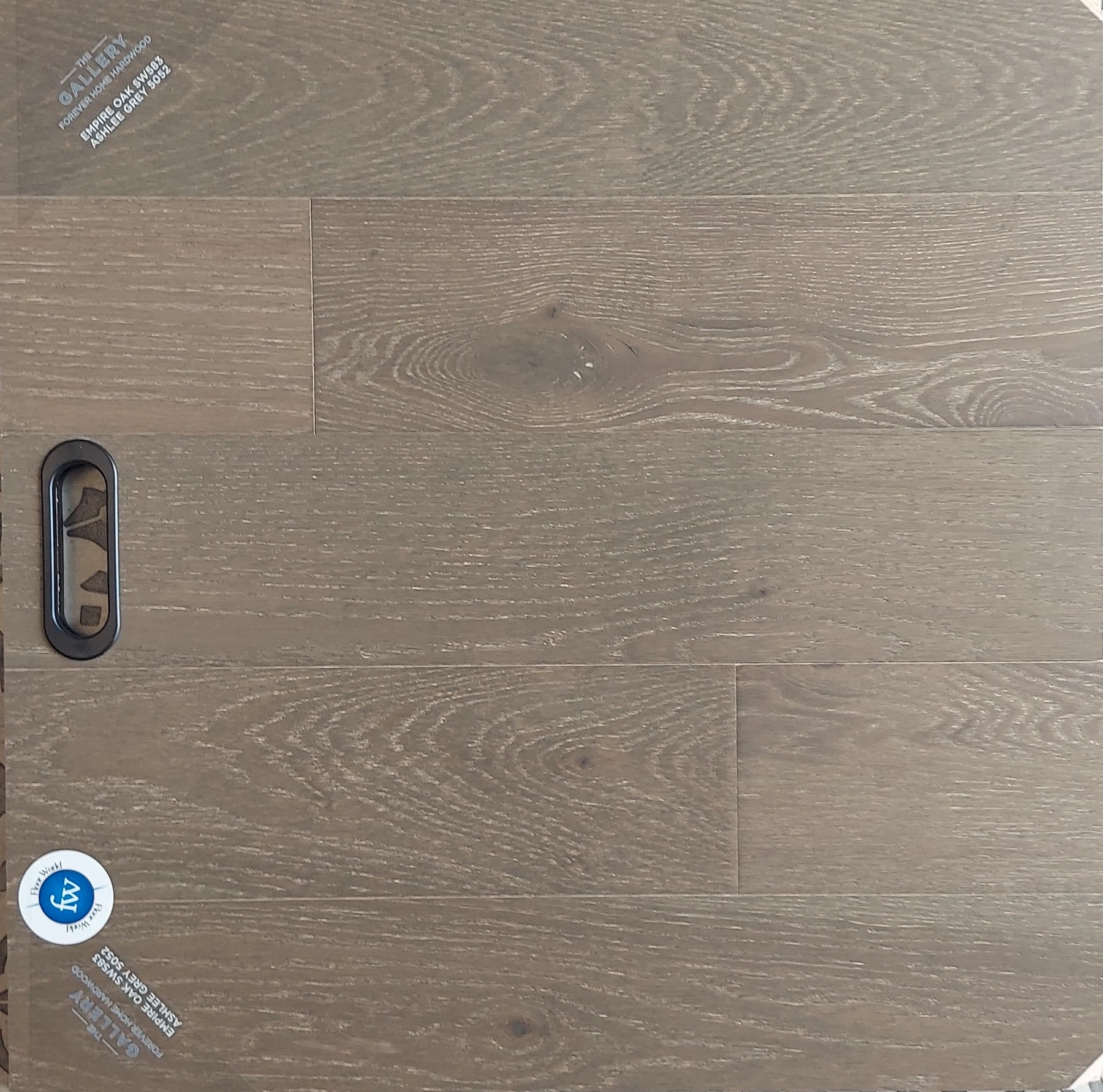 Ashlee Grey Empire Oak Plank · Hardwood · Shaw · The Gallery Empire Oak · flooring sample photo · Floor World Ephrata PA