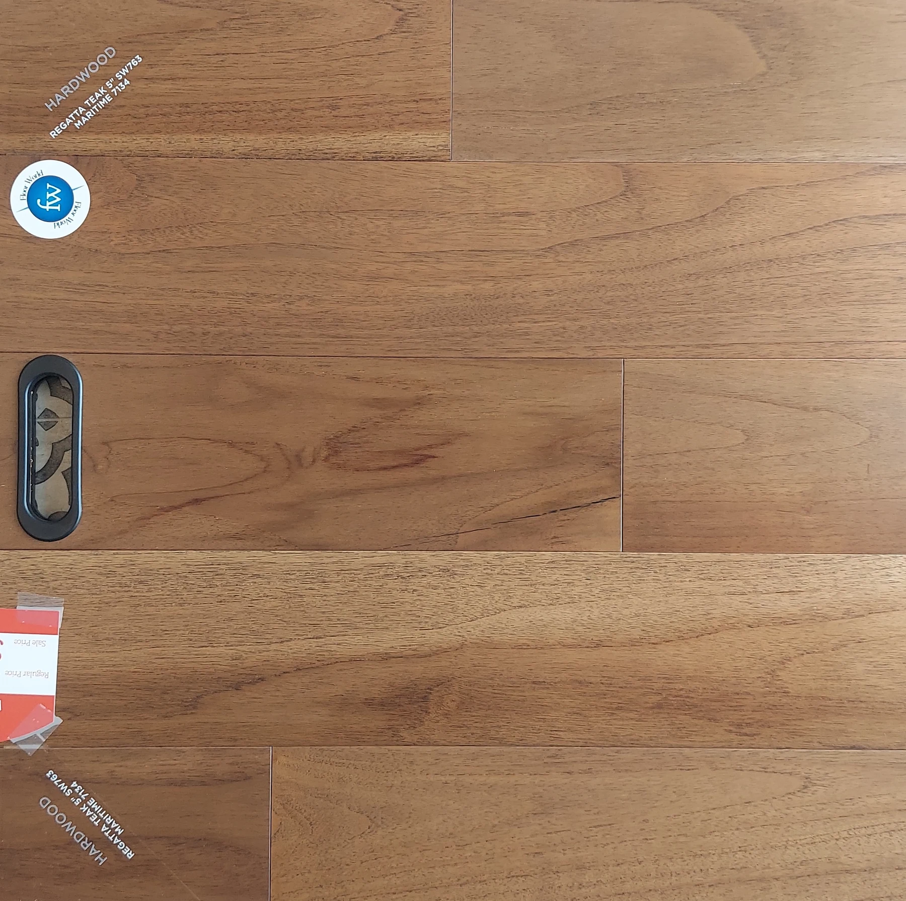 Maritime Regatta Teak · Hardwood · Shaw · Regatta Teak · flooring sample photo · Floor World Ephrata PA