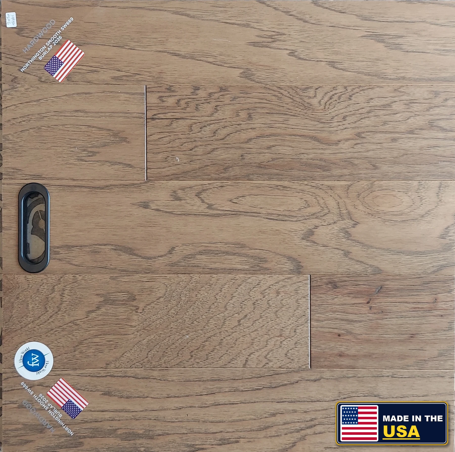 Burlap Northington Smooth · Hardwood · Shaw · Northington Smooth · flooring sample photo · Floor World Ephrata PA