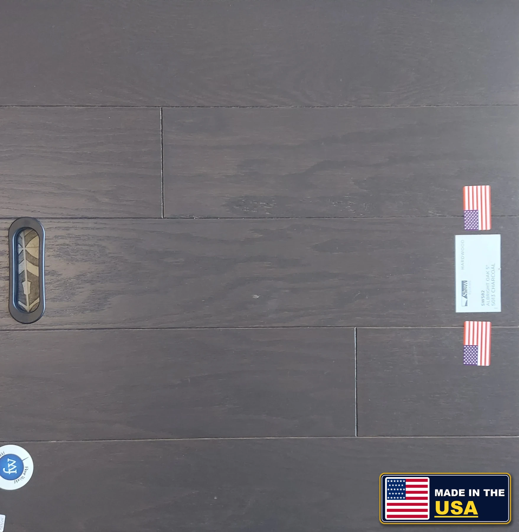 Charcoal Albright Oak 5 · Hardwood · Shaw · Albright Oak · flooring sample photo · Floor World Ephrata PA