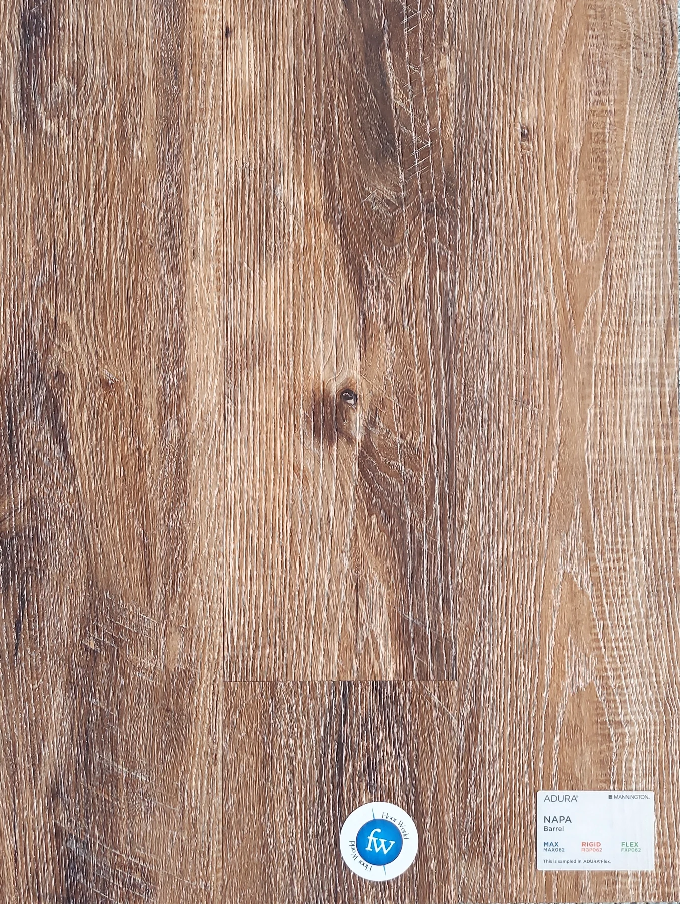 Barrel Napa · Luxury Vinyl Plank/Tile · Mannington · Adura · flooring sample photo · Floor World Ephrata PA