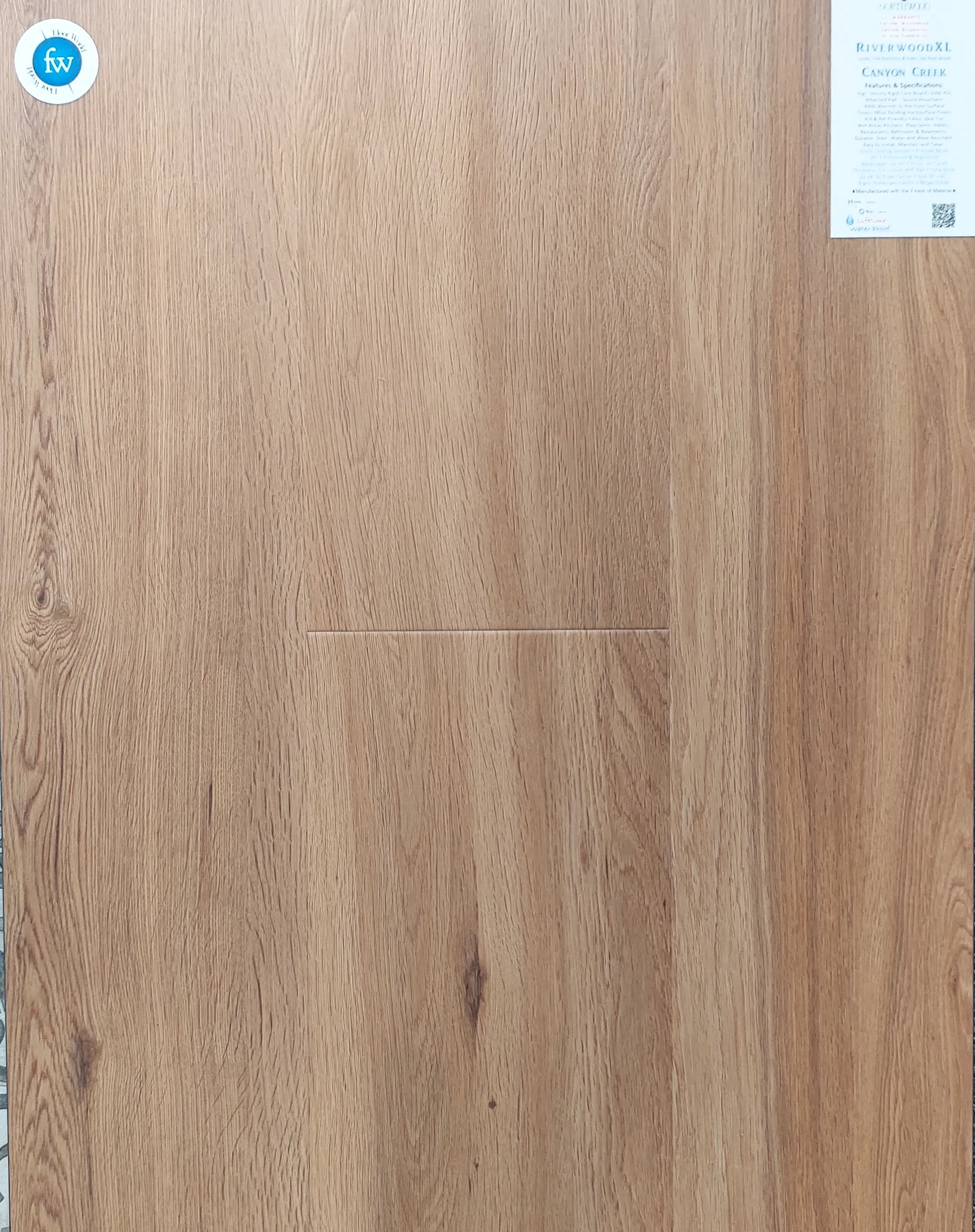 Canyon Creek Riverwood XL · Luxury Vinyl Plank/Tile · Northwood · Riverwood XL · flooring sample photo · Floor World Ephrata PA