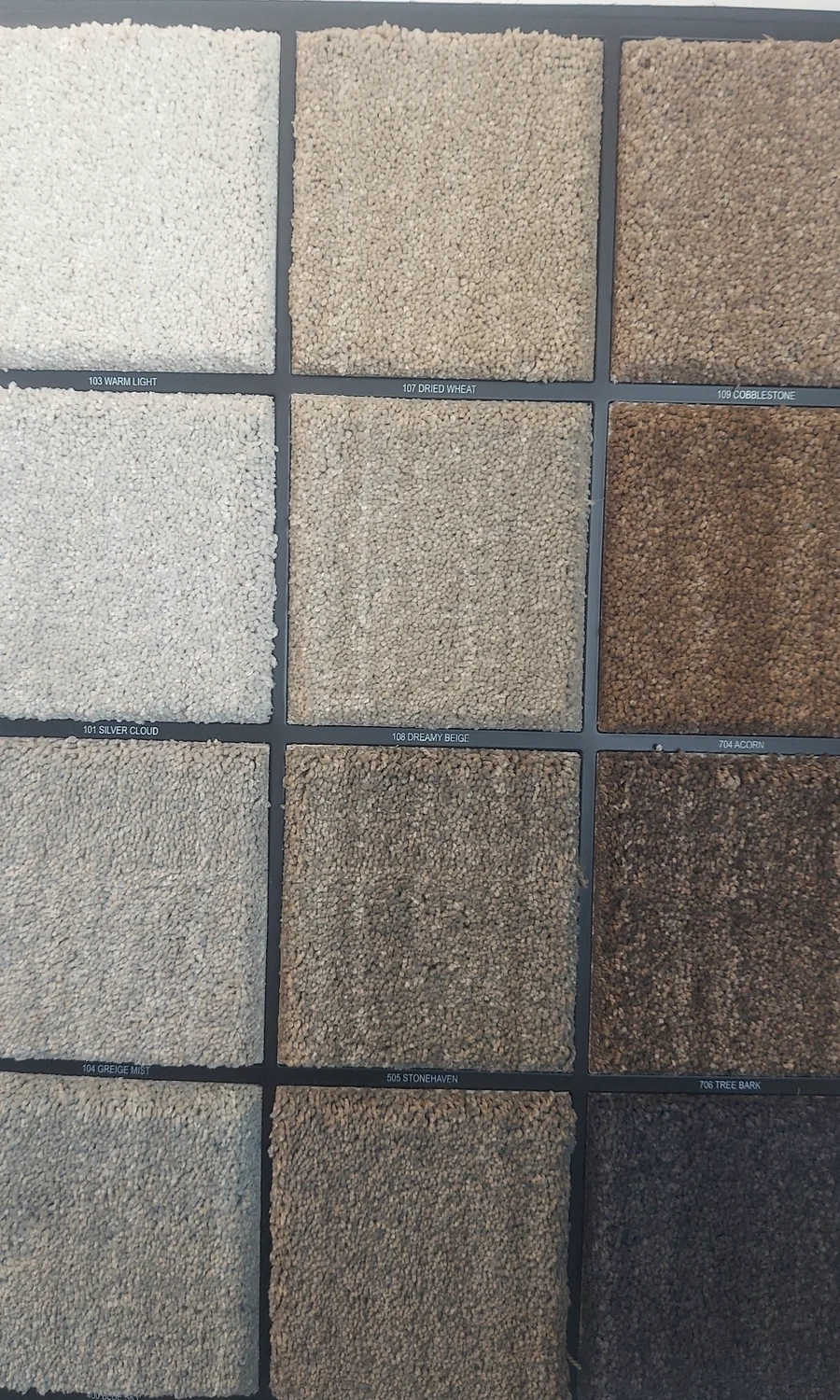 Serene Stria · Carpet · Shaw · Pet Perfect · flooring sample photo · Floor World Ephrata PA