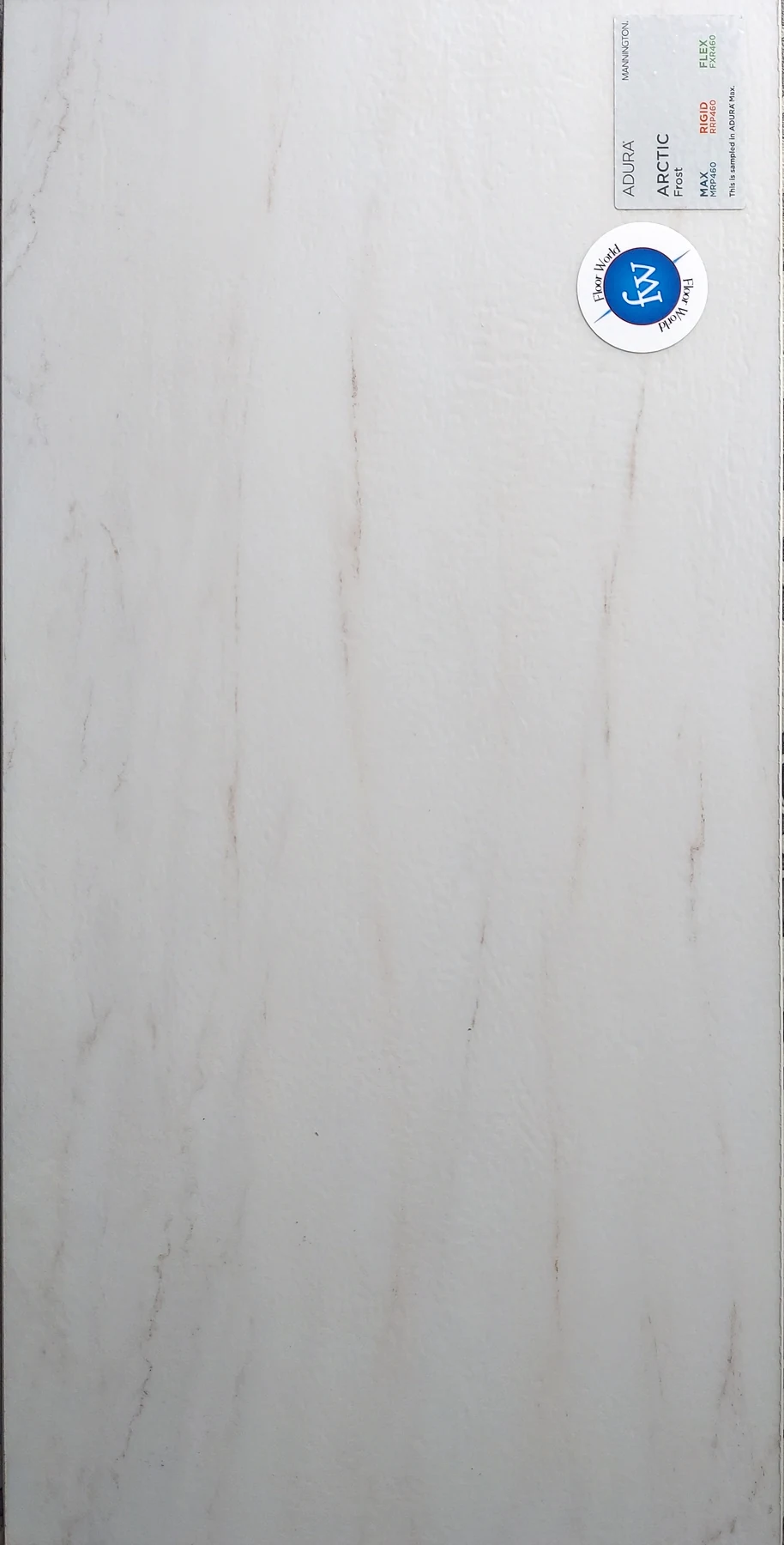 Frost Arctic · Luxury Vinyl Plank/Tile · Mannington · Adura · flooring sample photo · Floor World Ephrata PA