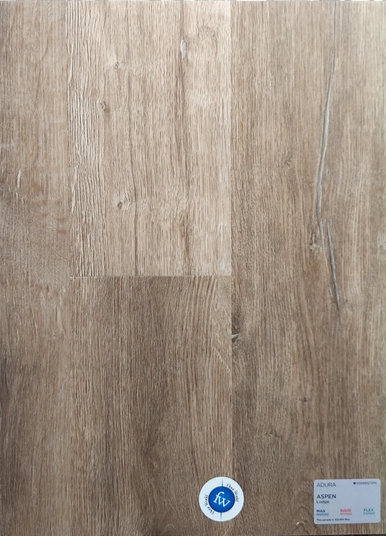 Lodge Aspen · Luxury Vinyl Plank/Tile · Mannington · Adura · flooring sample photo · Floor World Ephrata PA