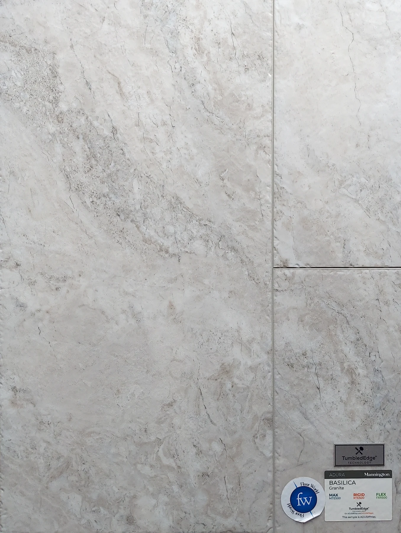 Granite Basilica · Luxury Vinyl Plank/Tile · Mannington · Adura · flooring sample photo · Floor World Ephrata PA