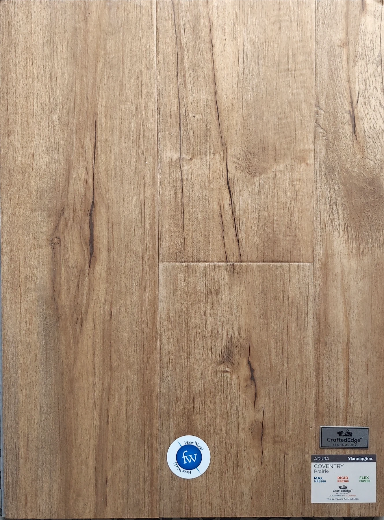 Prairie Coventry · Luxury Vinyl Plank/Tile · Mannington · Adura · flooring sample photo · Floor World Ephrata PA