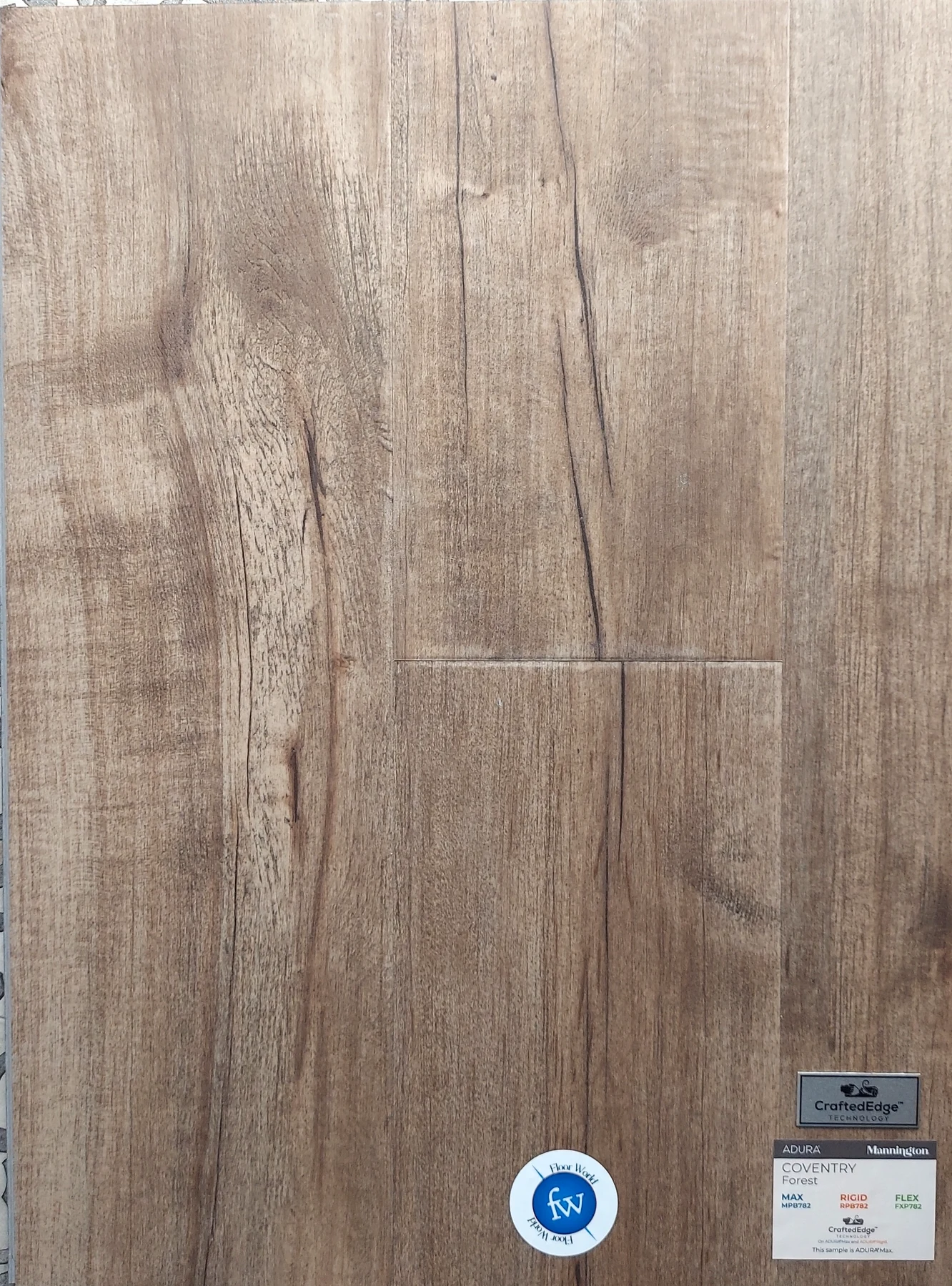 Forest Coventry · Luxury Vinyl Plank/Tile · Mannington · Adura · flooring sample photo · Floor World Ephrata PA