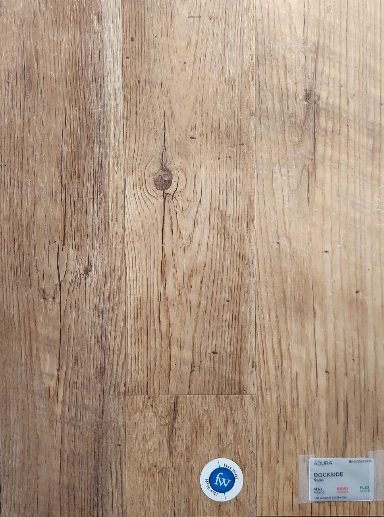 Sand Dockside · Luxury Vinyl Plank/Tile · Mannington · Adura · flooring sample photo · Floor World Ephrata PA