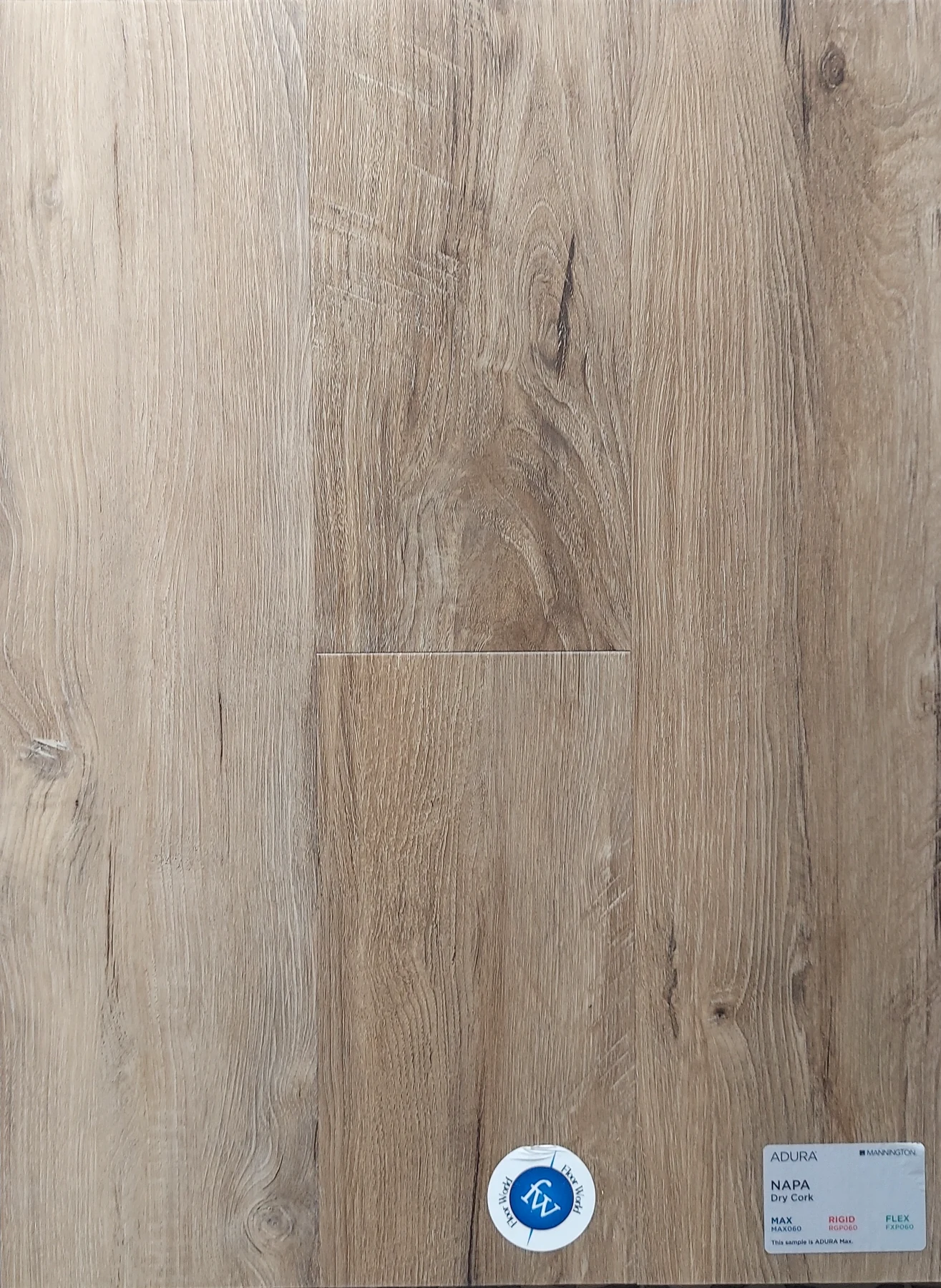 Dry Cork Napa · Luxury Vinyl Plank/Tile · Mannington · Adura · flooring sample photo · Floor World Ephrata PA
