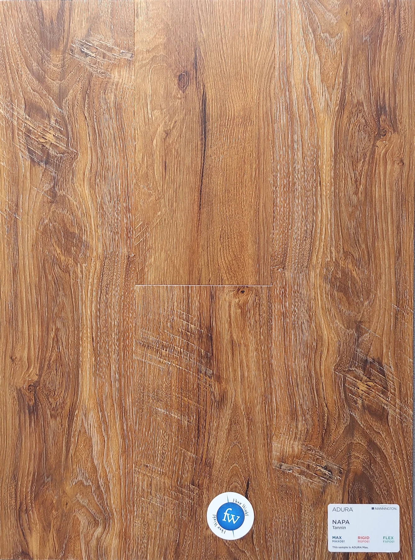 Tannin Napa · Luxury Vinyl Plank/Tile · Mannington · Adura · flooring sample photo · Floor World Ephrata PA