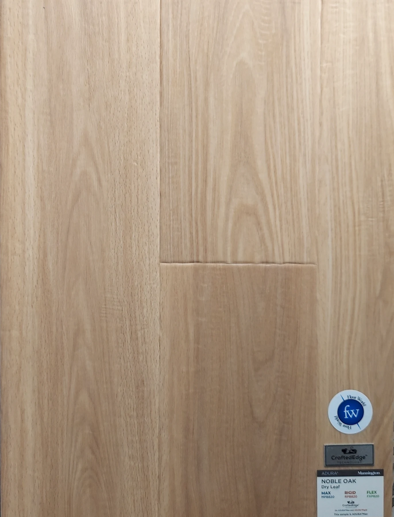 Dry Leaf Noble Oak · Luxury Vinyl Plank/Tile · Mannington · Adura · flooring sample photo · Floor World Ephrata PA