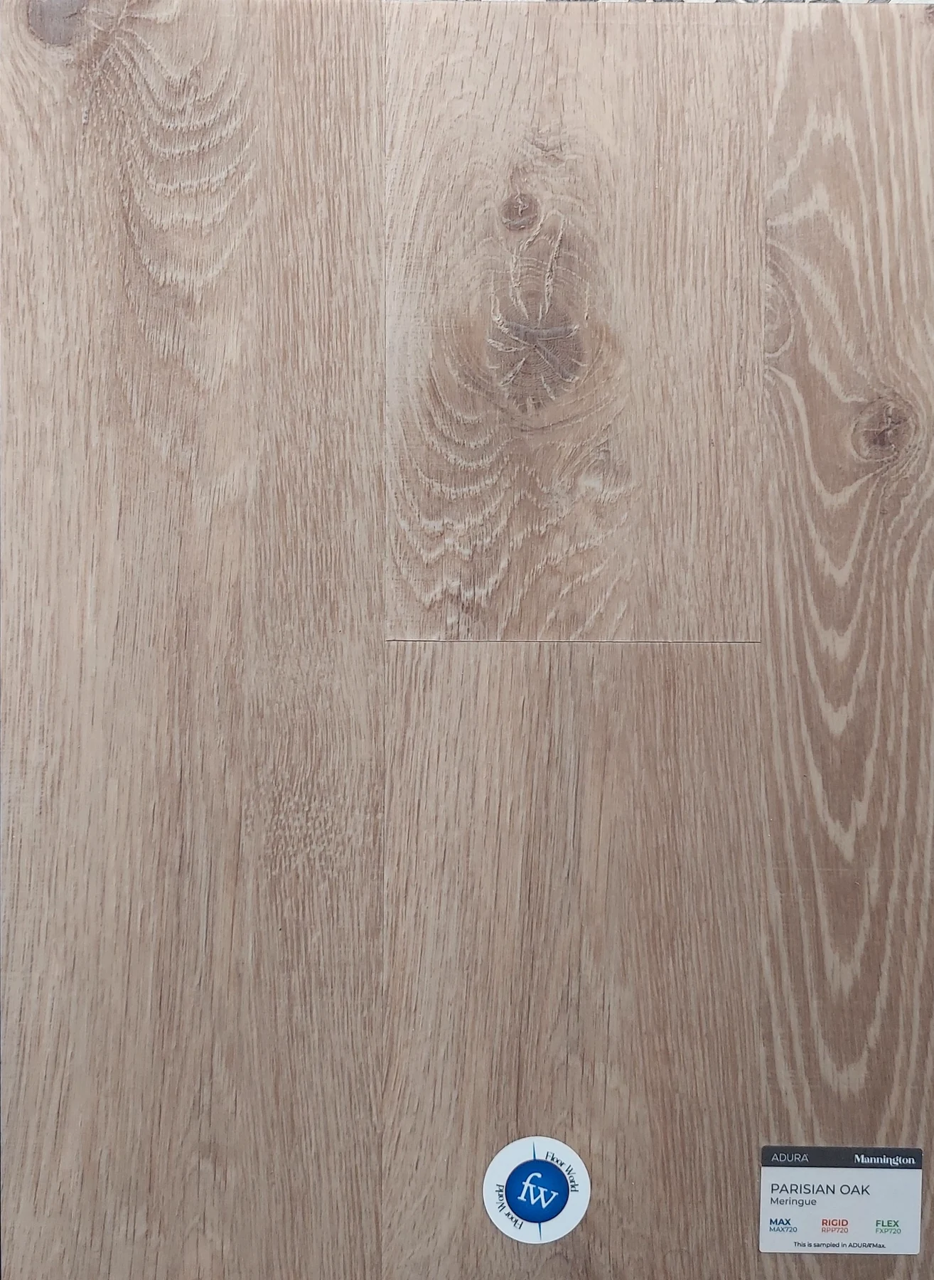 Meringue Parisian Oak · Luxury Vinyl Plank/Tile · Mannington · Adura · flooring sample photo · Floor World Ephrata PA