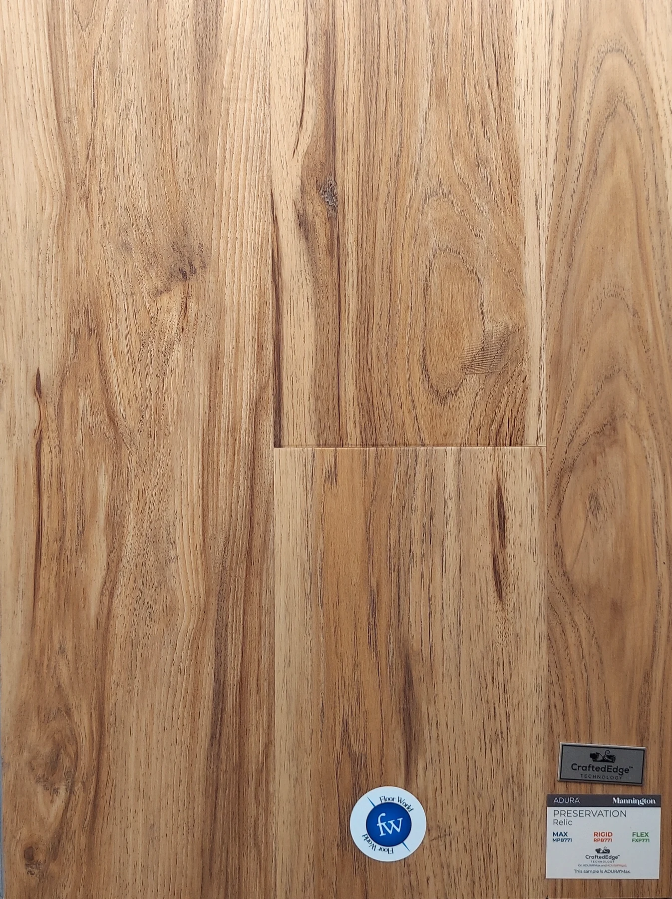 Relic Preservation · Luxury Vinyl Plank/Tile · Mannington · Adura · flooring sample photo · Floor World Ephrata PA