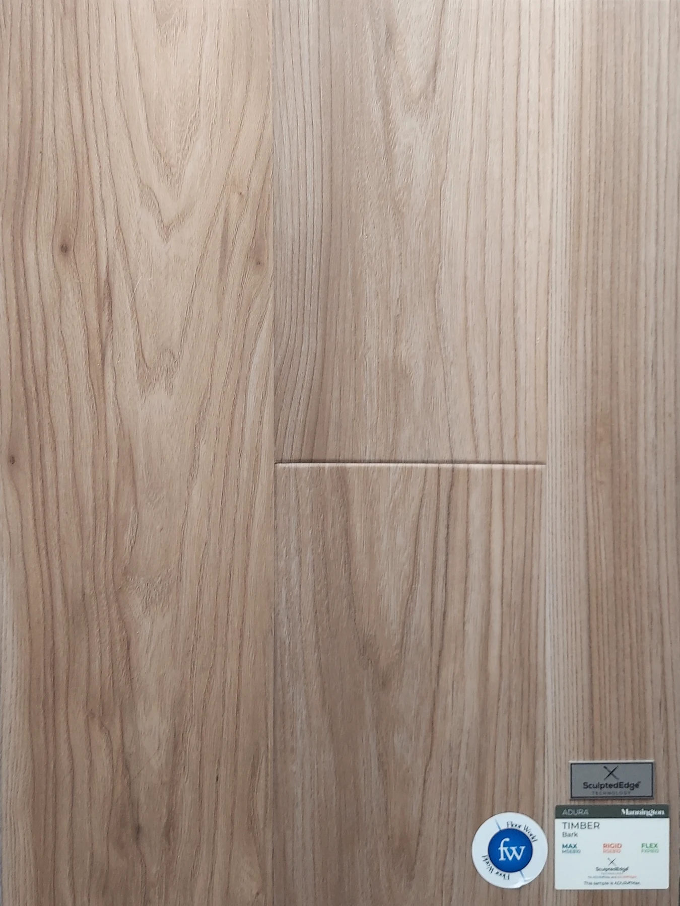 Bark Timber · Luxury Vinyl Plank/Tile · Mannington · Adura · flooring sample photo · Floor World Ephrata PA