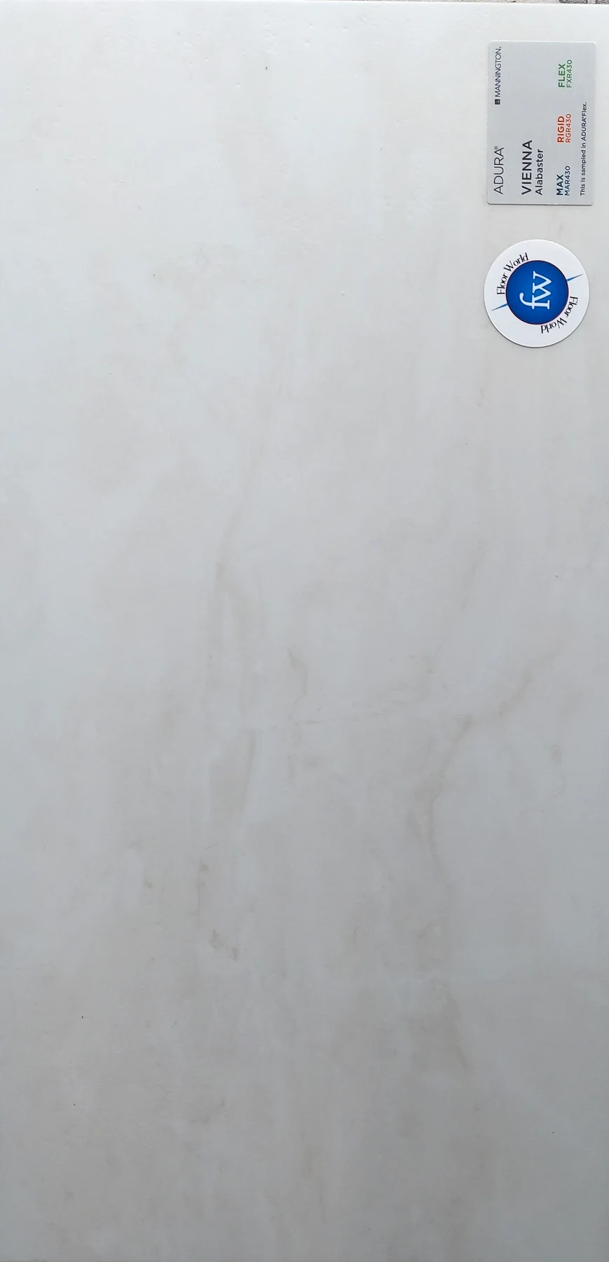 Alabaster Vienna · Luxury Vinyl Plank/Tile · Mannington · Adura · flooring sample photo · Floor World Ephrata PA