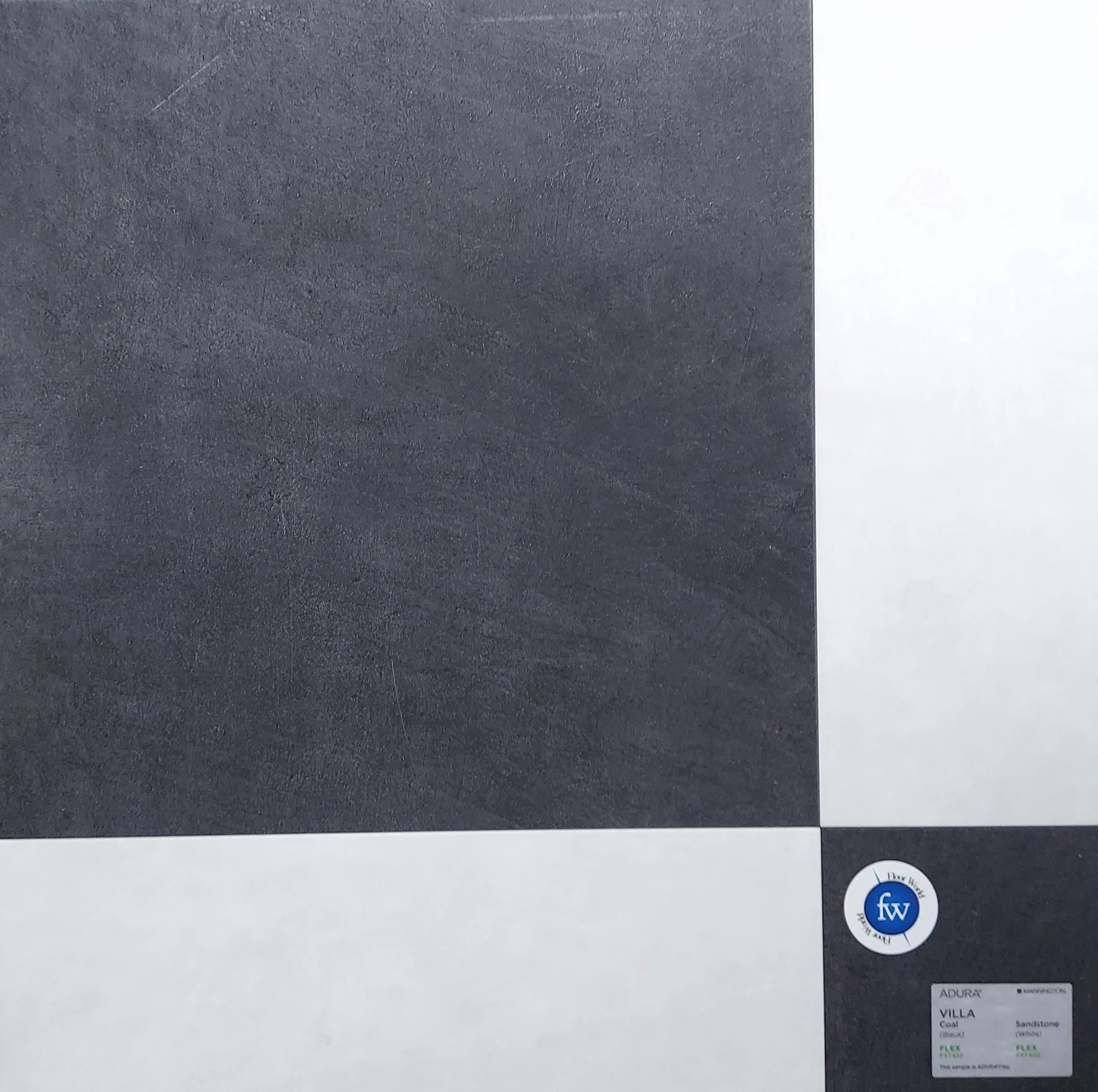 Coal Villa · Luxury Vinyl Plank/Tile · Mannington · Adura · flooring sample photo · Floor World Ephrata PA