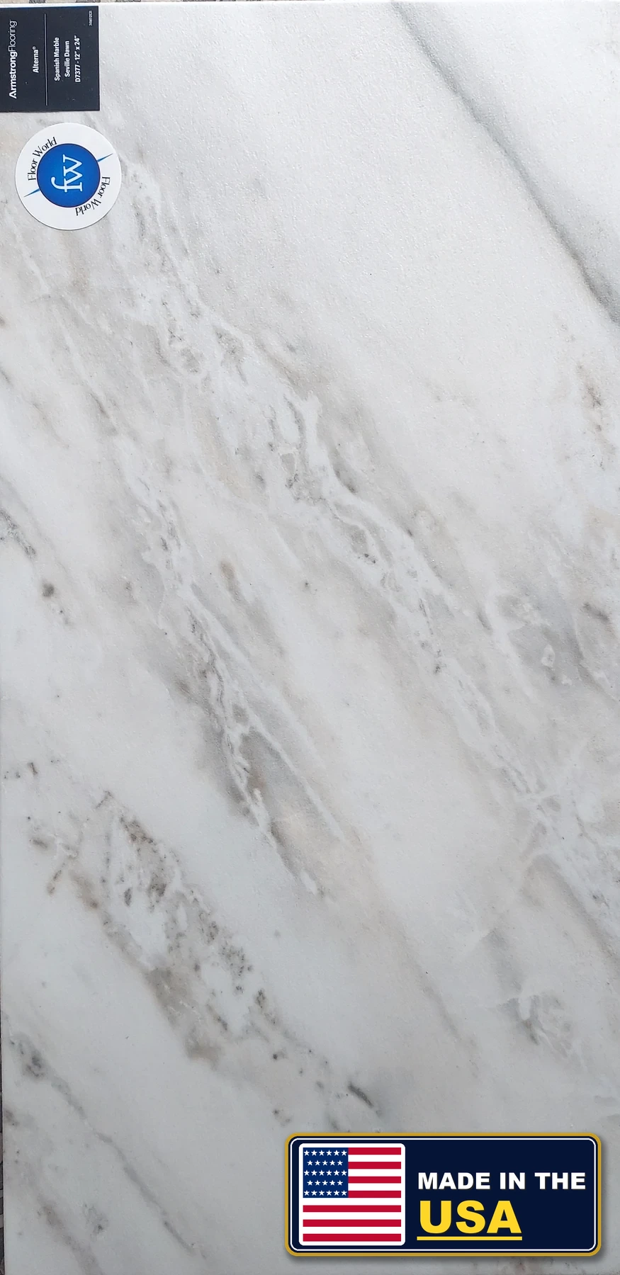 Spanish Marble Seville Dawn Spanish Marble · Luxury Vinyl Plank/Tile · Armstrong · Alterna · flooring sample photo · Floor World Ephrata PA