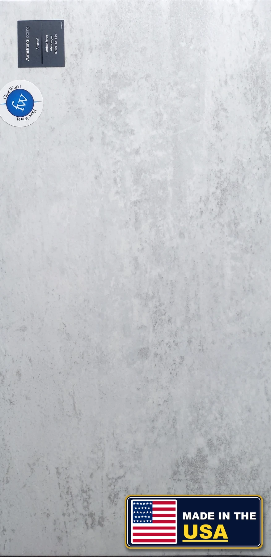 Artisan Forge White Vague Artisan Forge · Luxury Vinyl Plank/Tile · Armstrong · Alterna · flooring sample photo · Floor World Ephrata PA