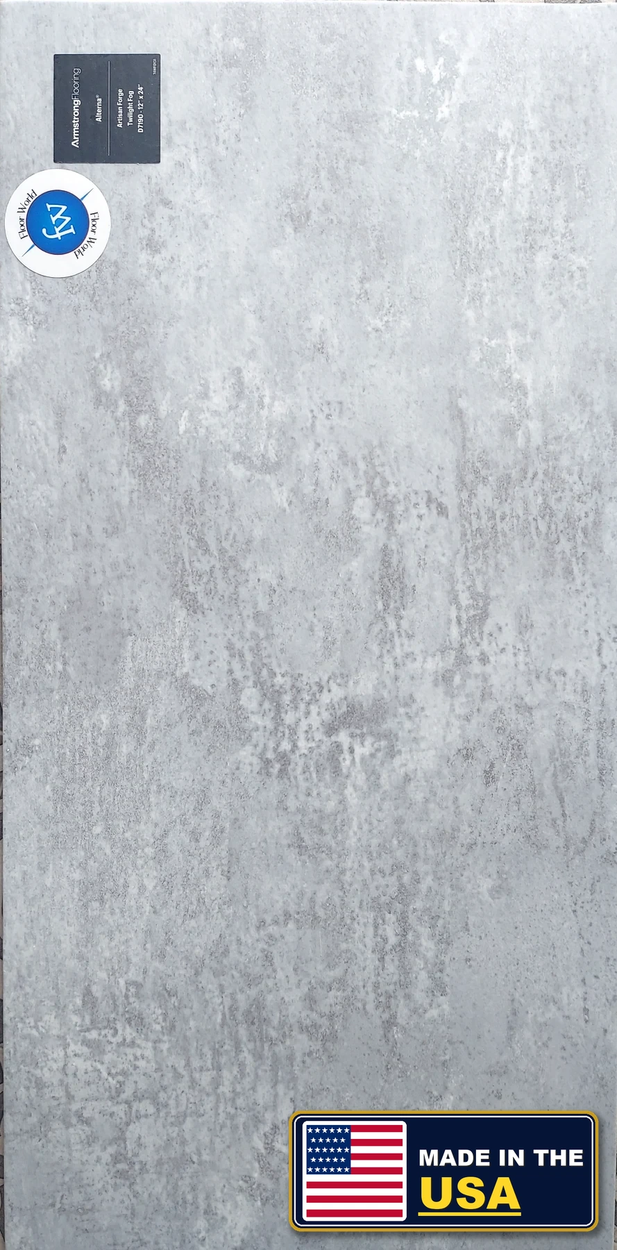 Artisan Forge Twilight Fog Artisan Forge · Luxury Vinyl Plank/Tile · Armstrong · Alterna · flooring sample photo · Floor World Ephrata PA