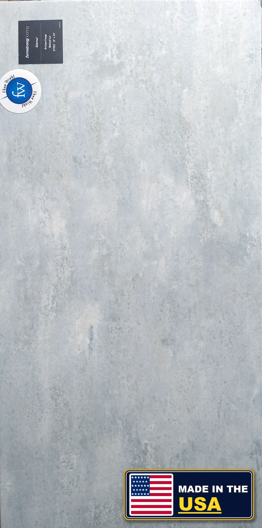 Artisan Forge Melted Ice Artisan Forge · Luxury Vinyl Plank/Tile · Armstrong · Alterna · flooring sample photo · Floor World Ephrata PA