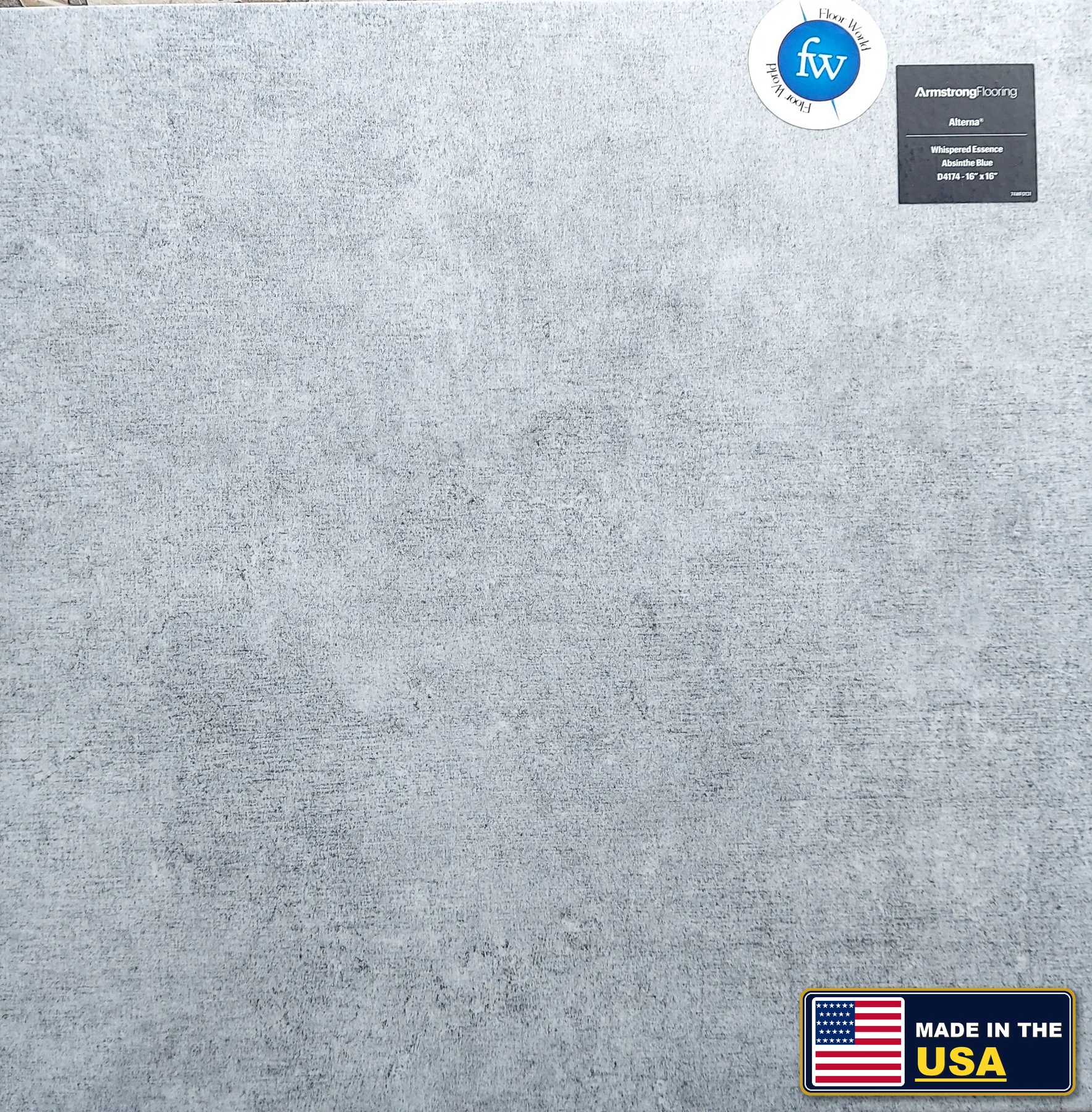 Whispered Essence Absinthe Blue Whispered Essence · Luxury Vinyl Plank/Tile · Armstrong · Alterna · flooring sample photo · Floor World Ephrata PA