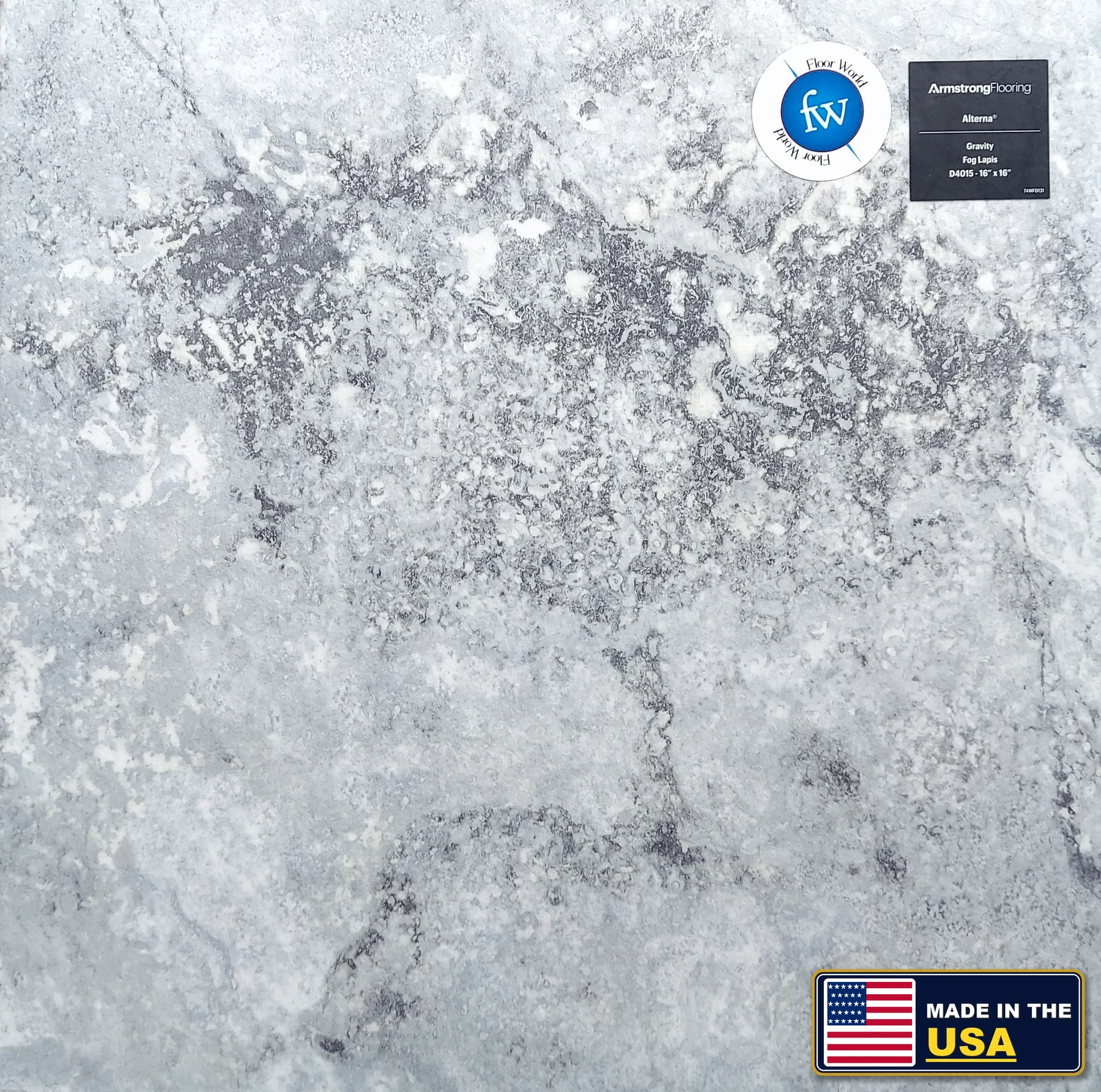 Gravity Fog Lapis Gravity · Luxury Vinyl Plank/Tile · Armstrong · Alterna · flooring sample photo · Floor World Ephrata PA