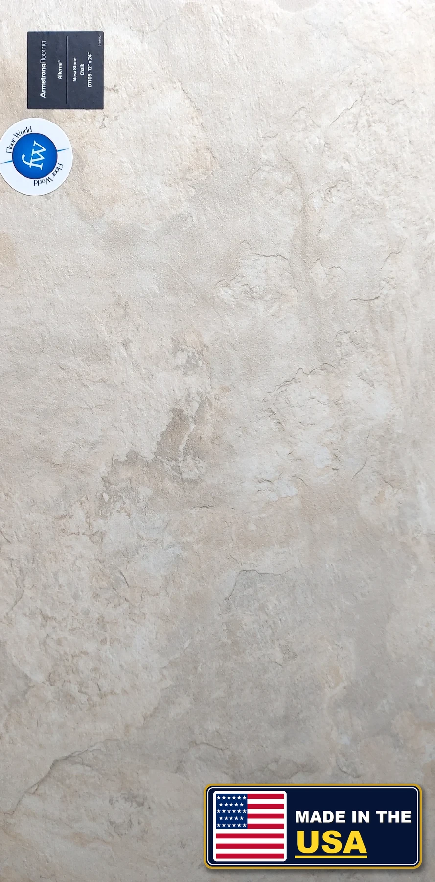 Mesa Stone Chalk Mesa Stone · Luxury Vinyl Plank/Tile · Armstrong · Alterna · flooring sample photo · Floor World Ephrata PA