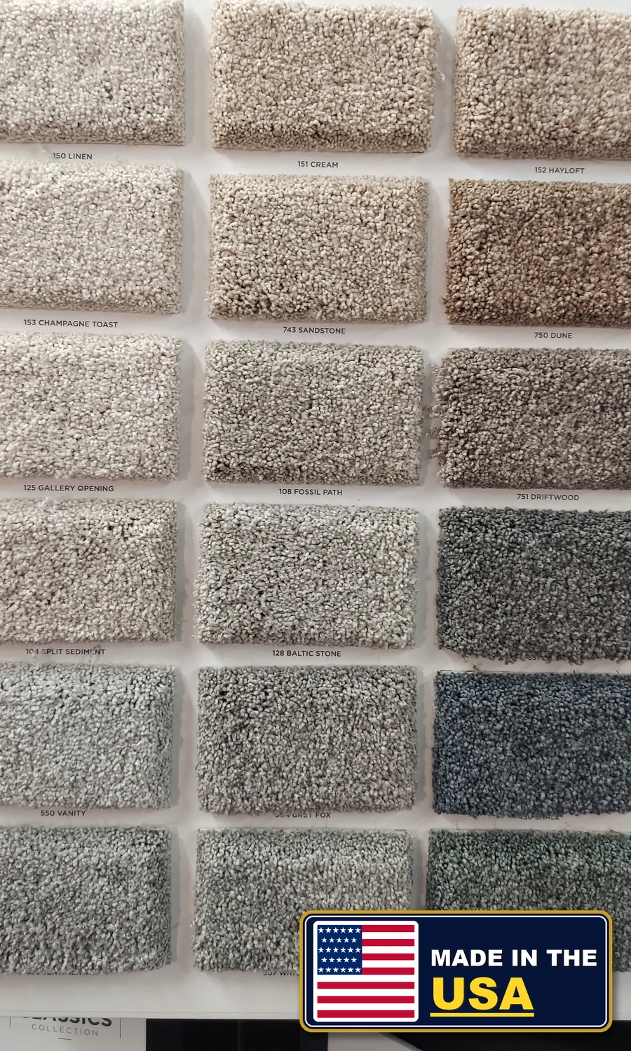 Del Rio · Carpet · Shaw · Classics · flooring sample photo · Floor World Ephrata PA
